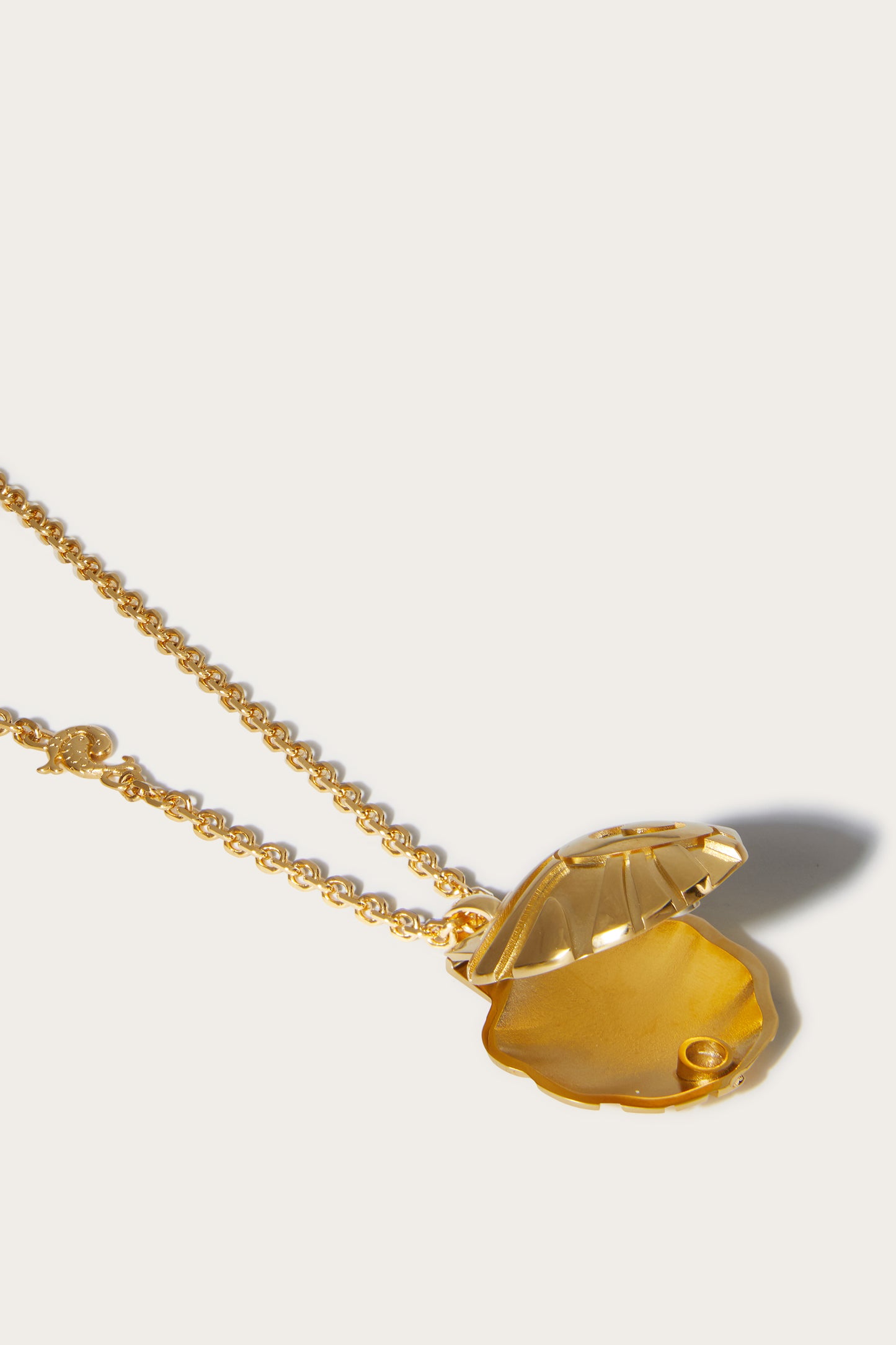 Shell Locket Sautoir Necklace View 3 - Pucci
