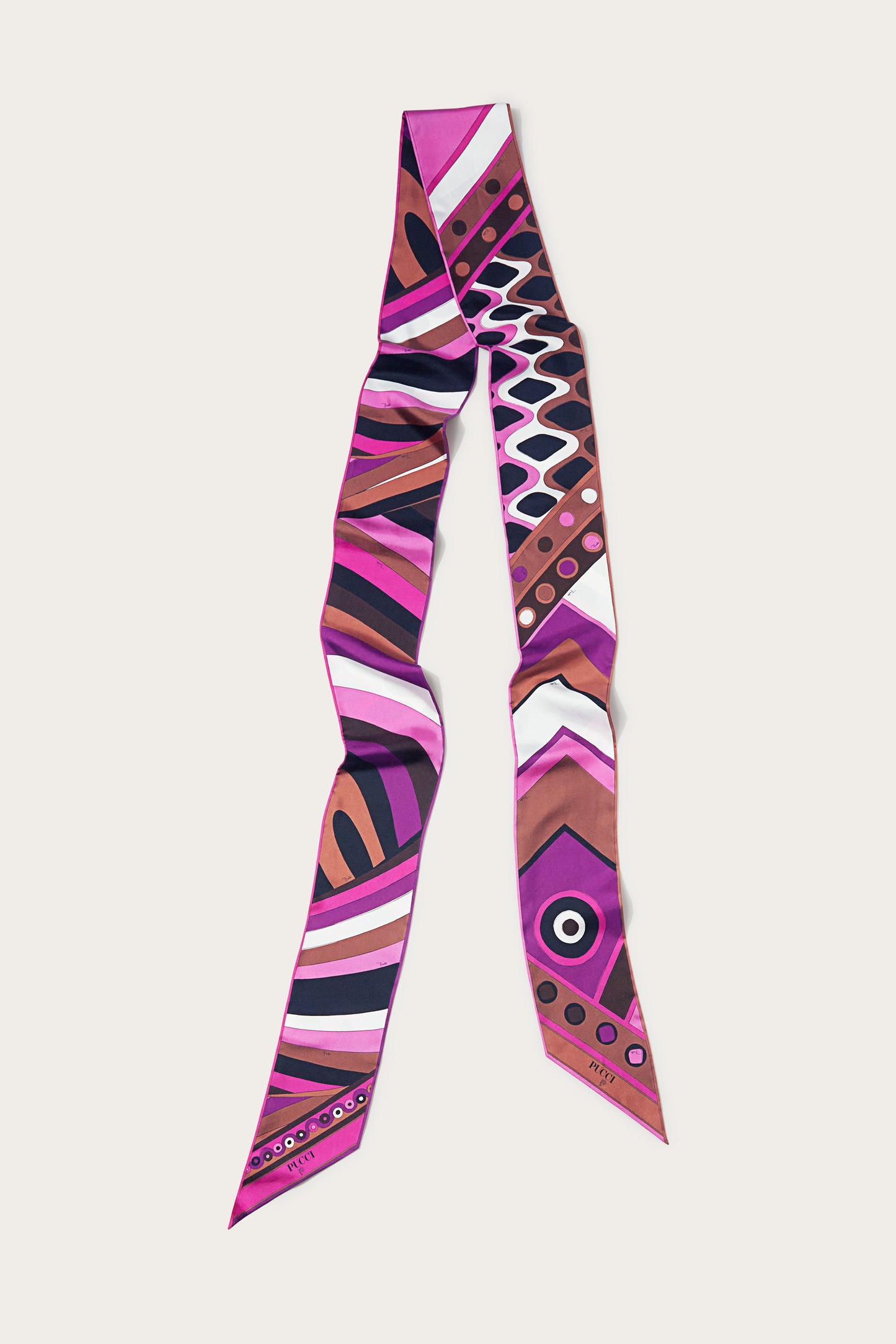 Iride And Vivara-Print Silk-Twill Maxi Scarf View 1 - Pucci