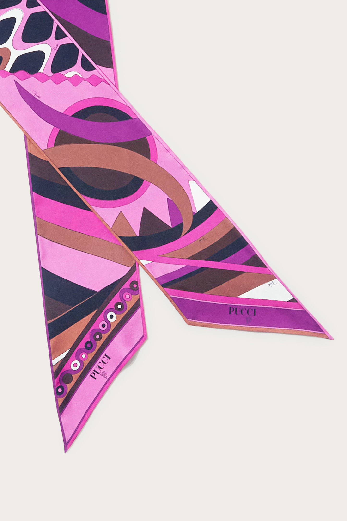 Iride And Vivara-Print Silk-Twill Maxi Scarf View 3 - Pucci