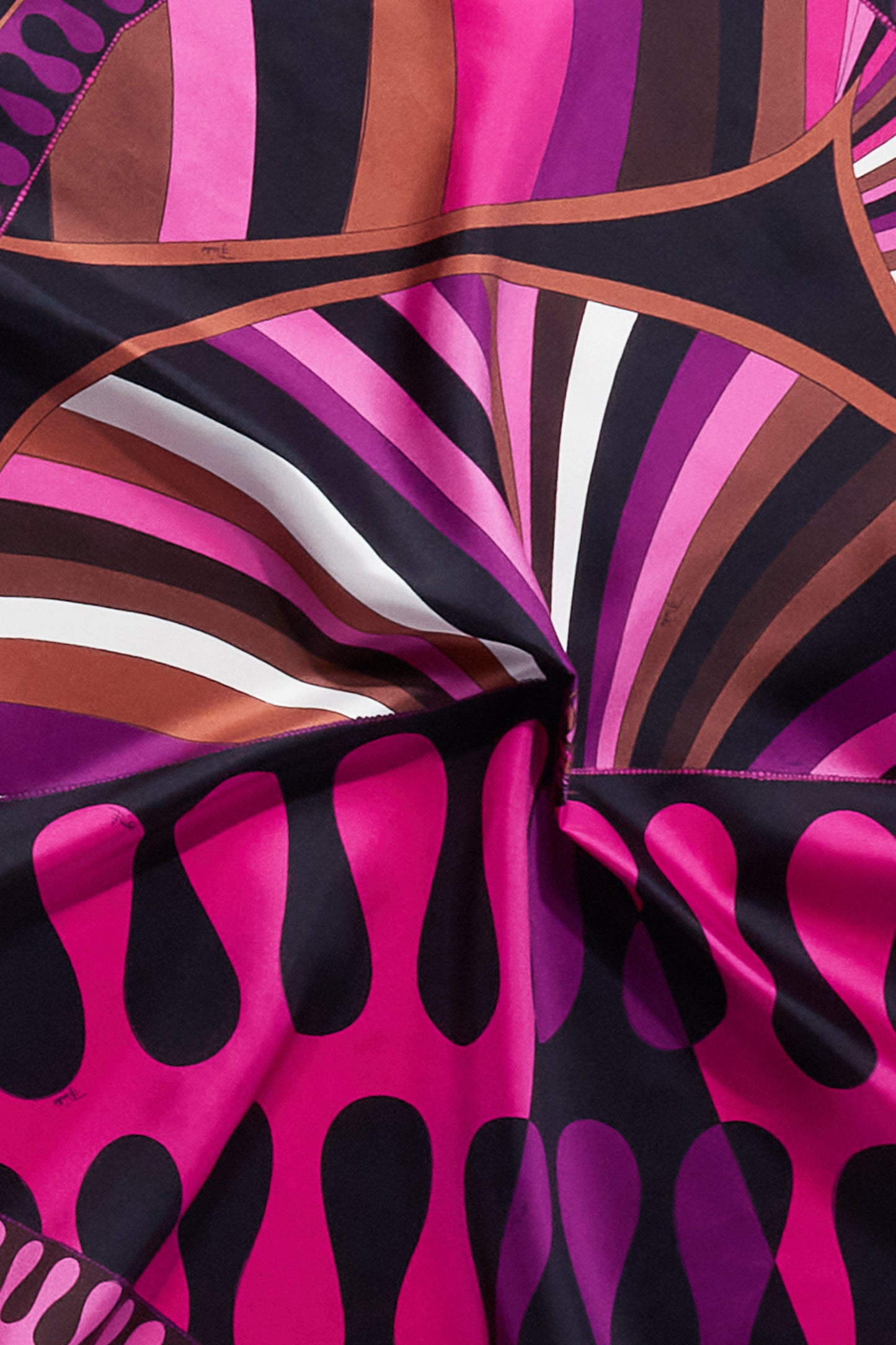 Iride And Leocorno-Print Large Silk-Twill Carré View 3 - Pucci