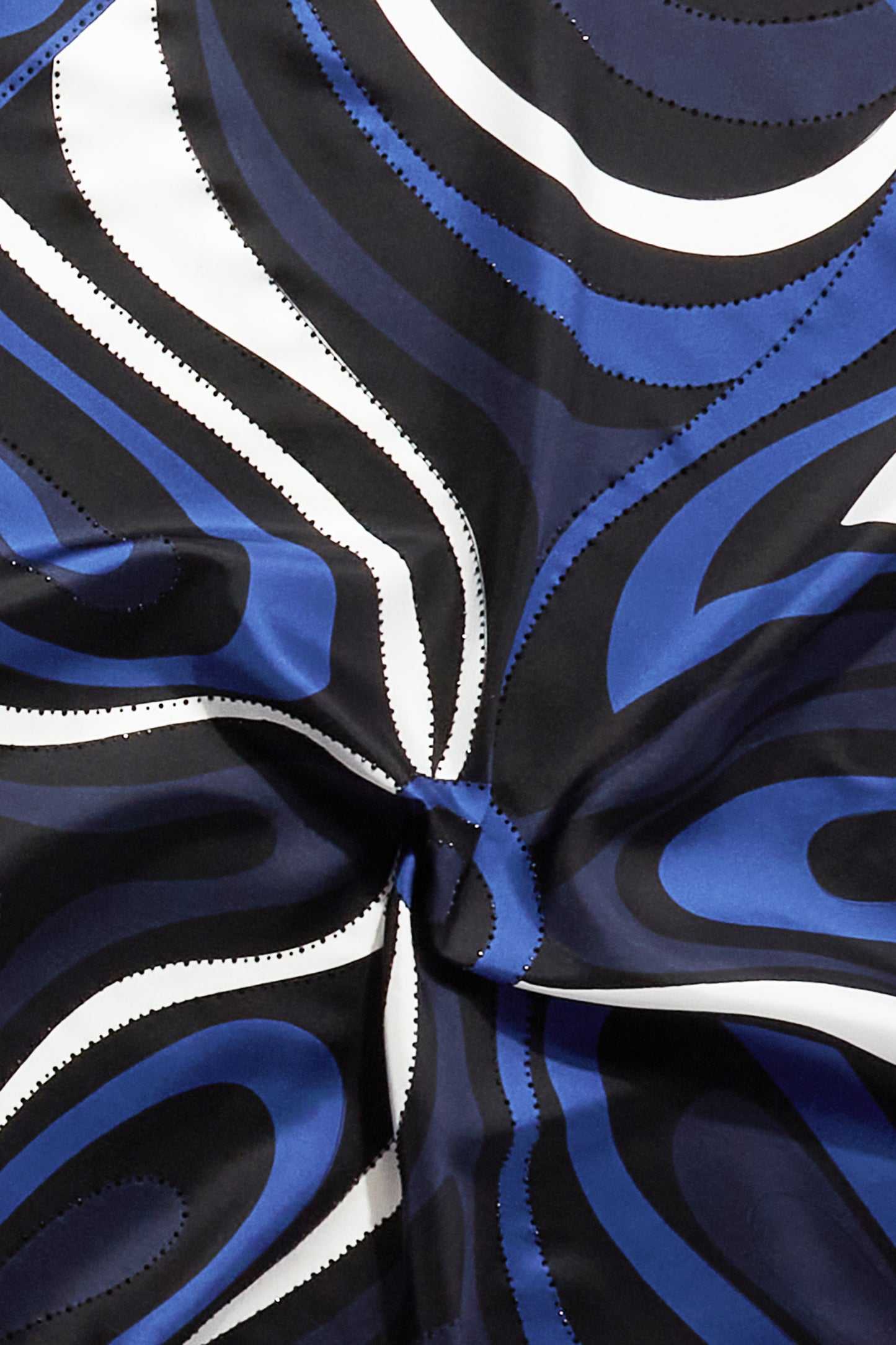Marmo-Print Large Silk-Twill Carré View 3 - Pucci