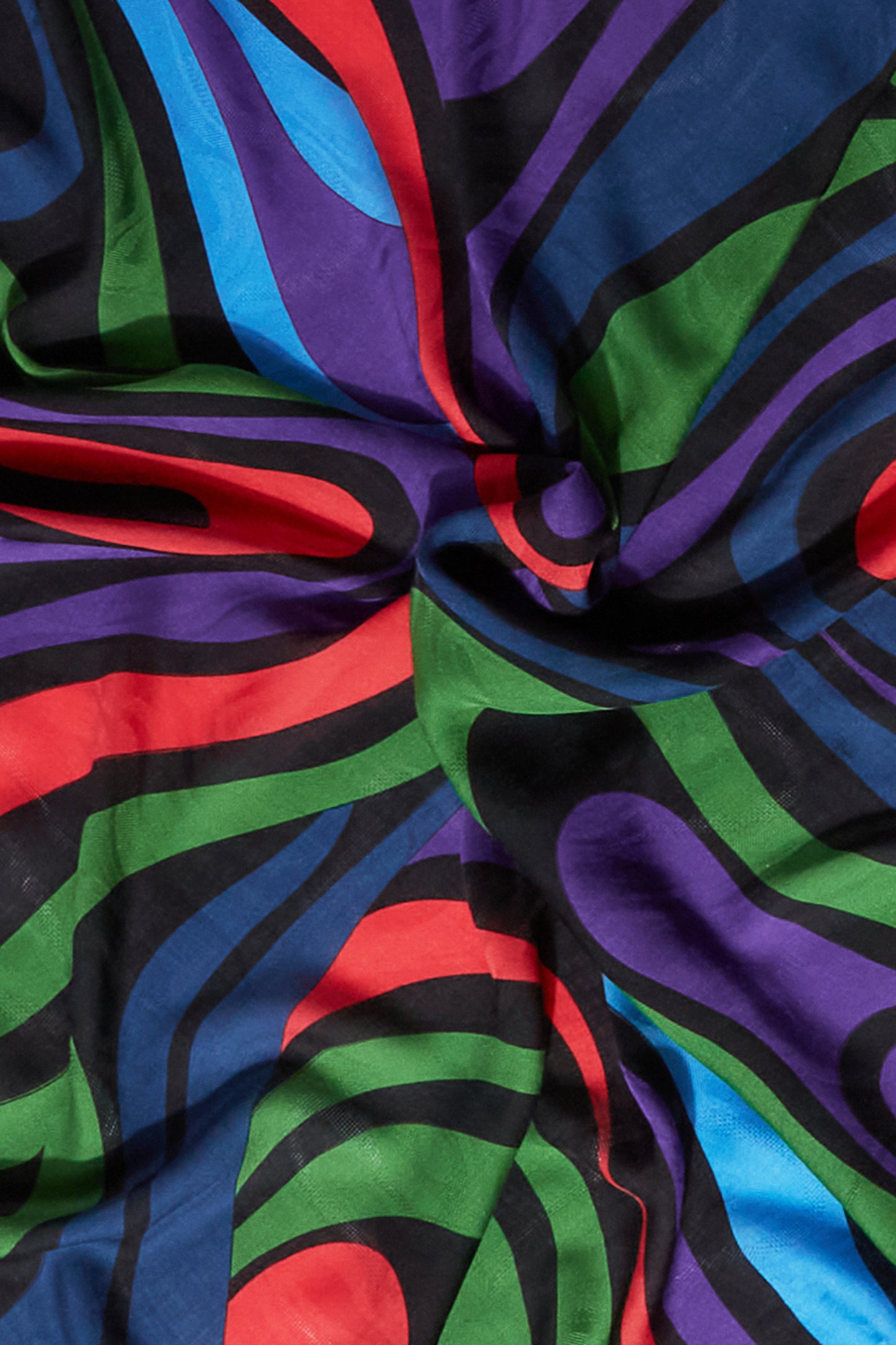 Marmo-Print Large Scarf View 3 - Pucci