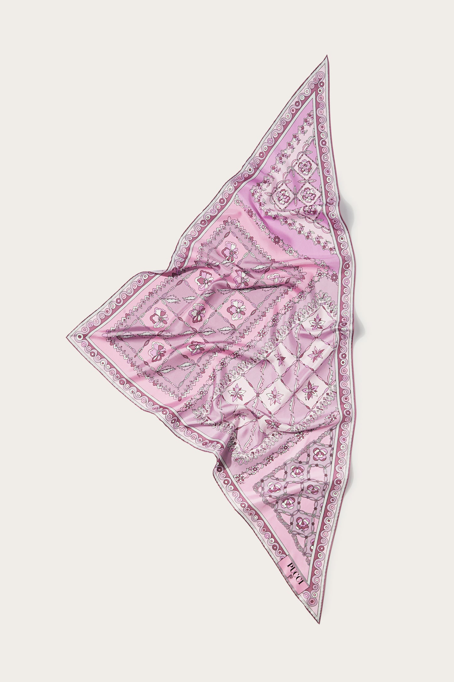 Festa-Print Silk-Twill Scarf View 1 - Pucci