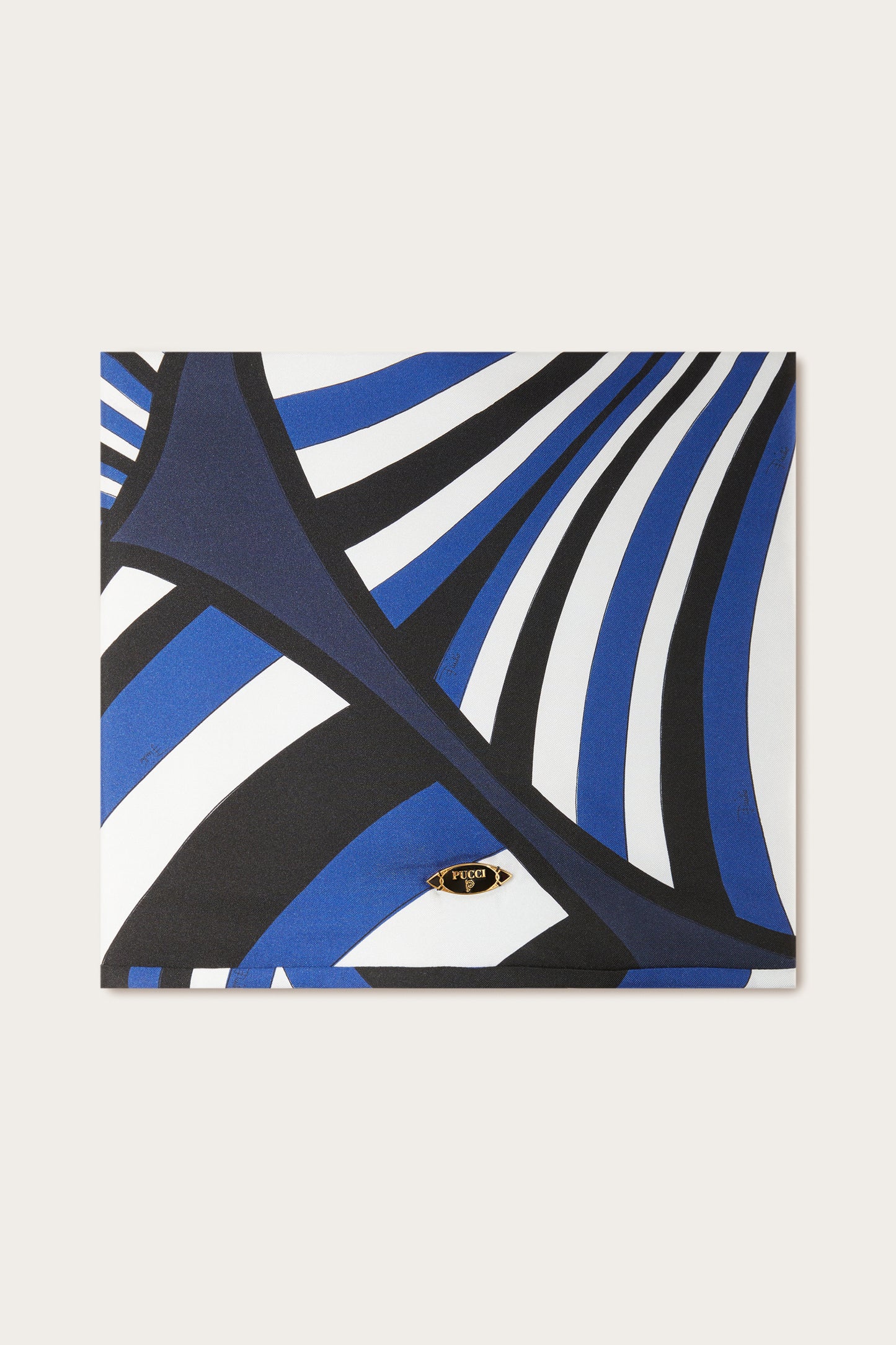 Iride-Print Silk-Twill Snood View 1 - Pucci