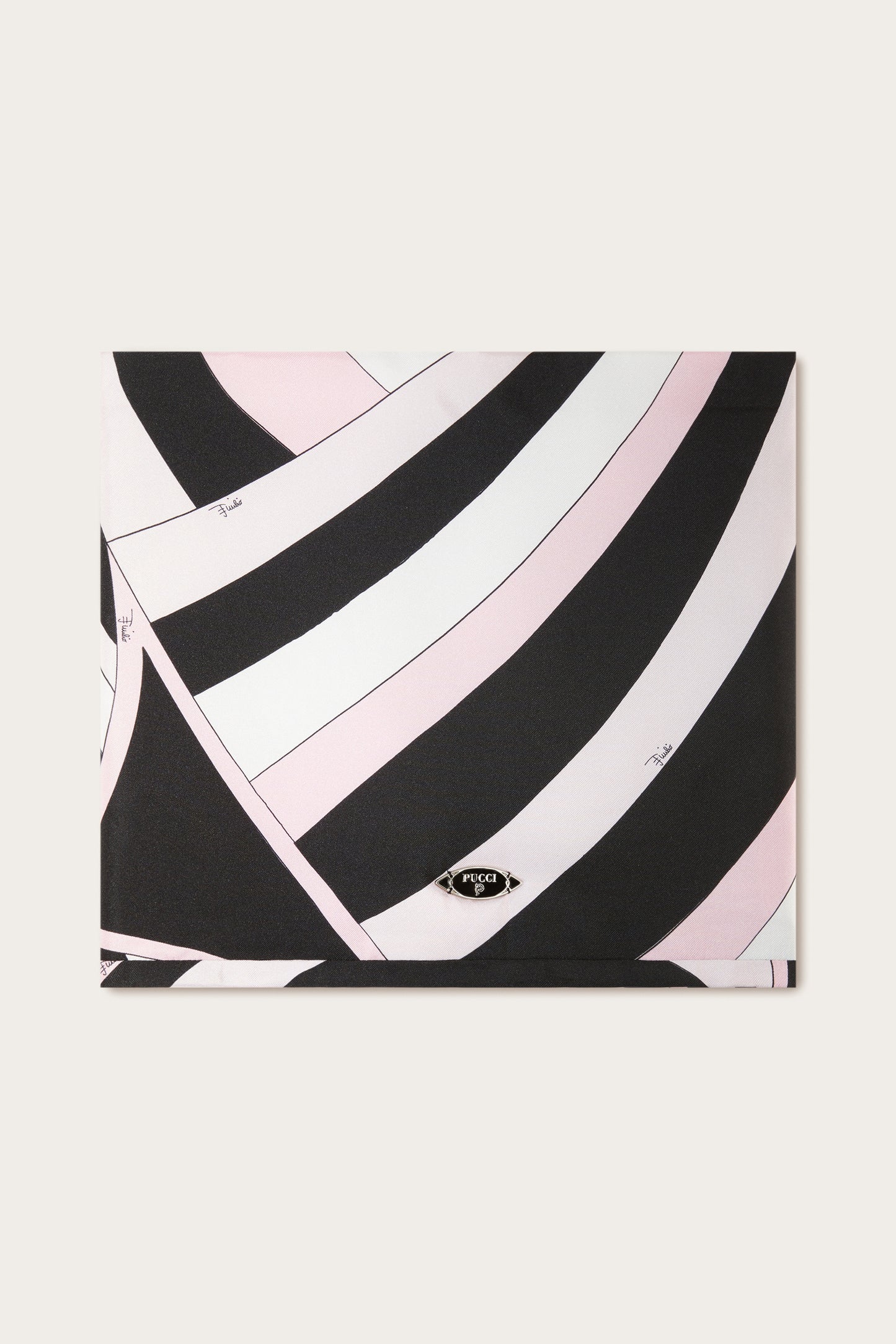 Iride-Print Silk-Twill Snood View 1 - Pucci