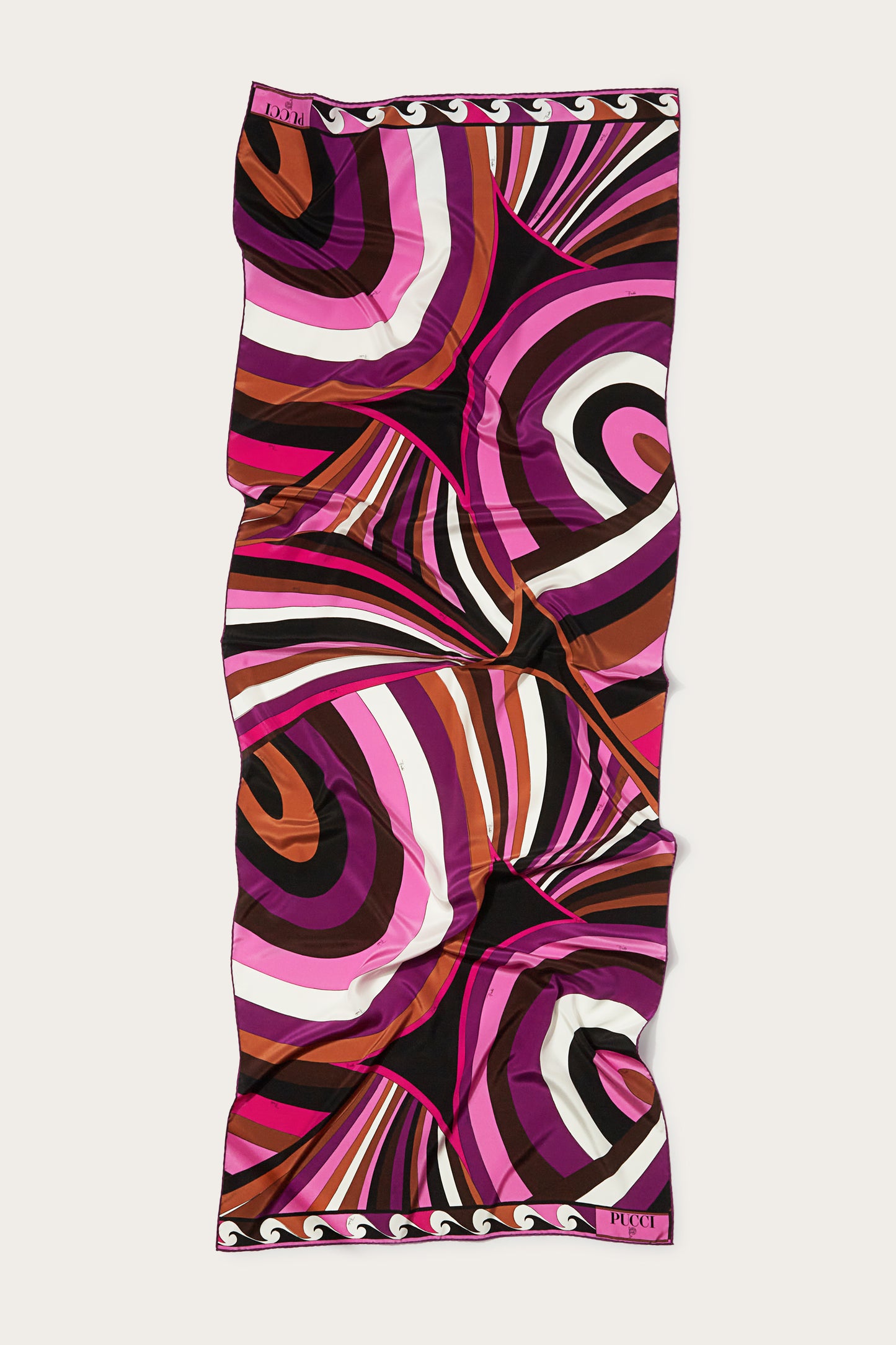 Iride-Print Silk Stole View 1 - Pucci