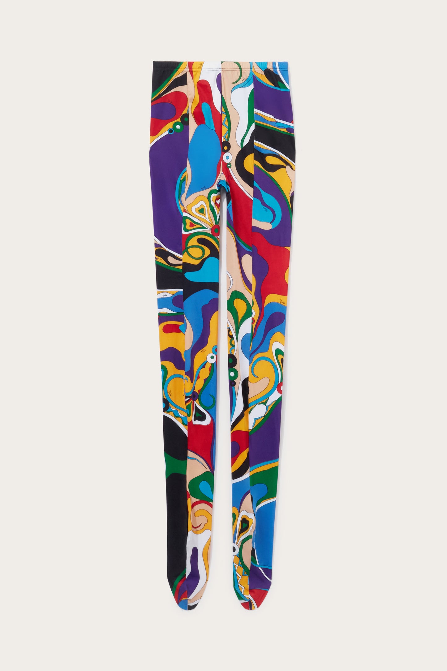 Orchidee-Print Tights View 3 - Pucci