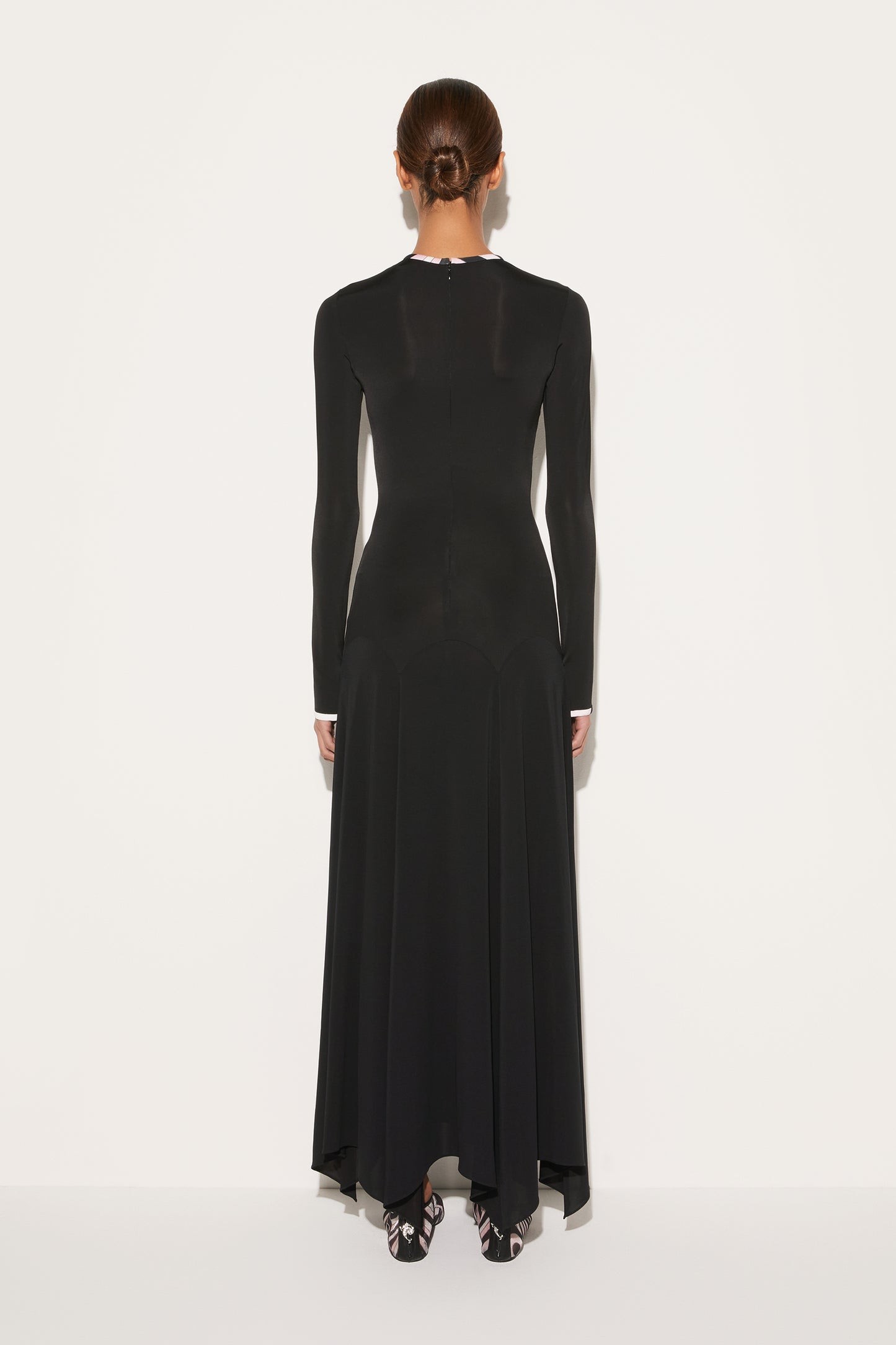Long-Sleeve Long Dress View 4 - Pucci