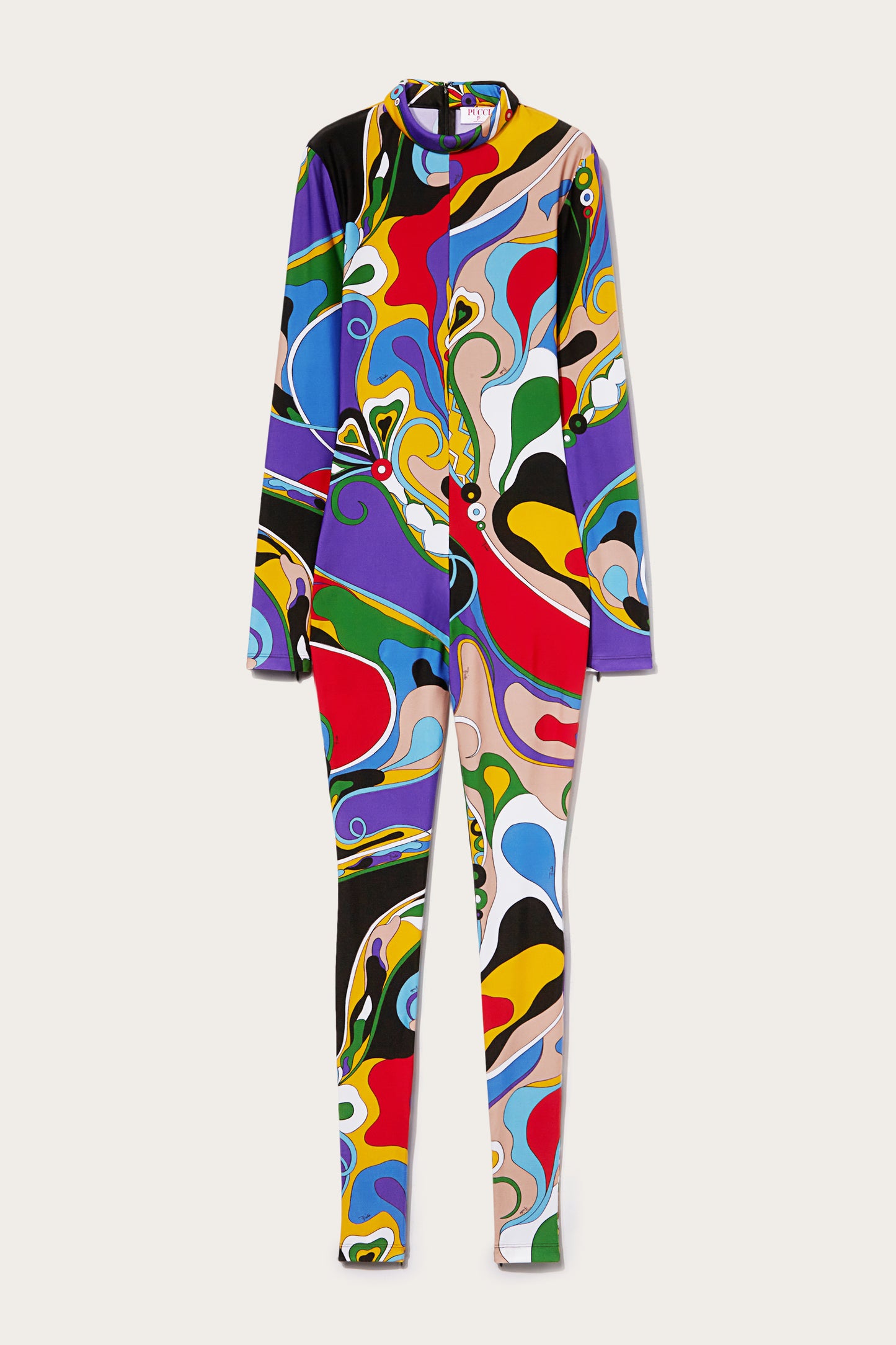 Orchidee-Print Jumpsuit View 1 - Pucci