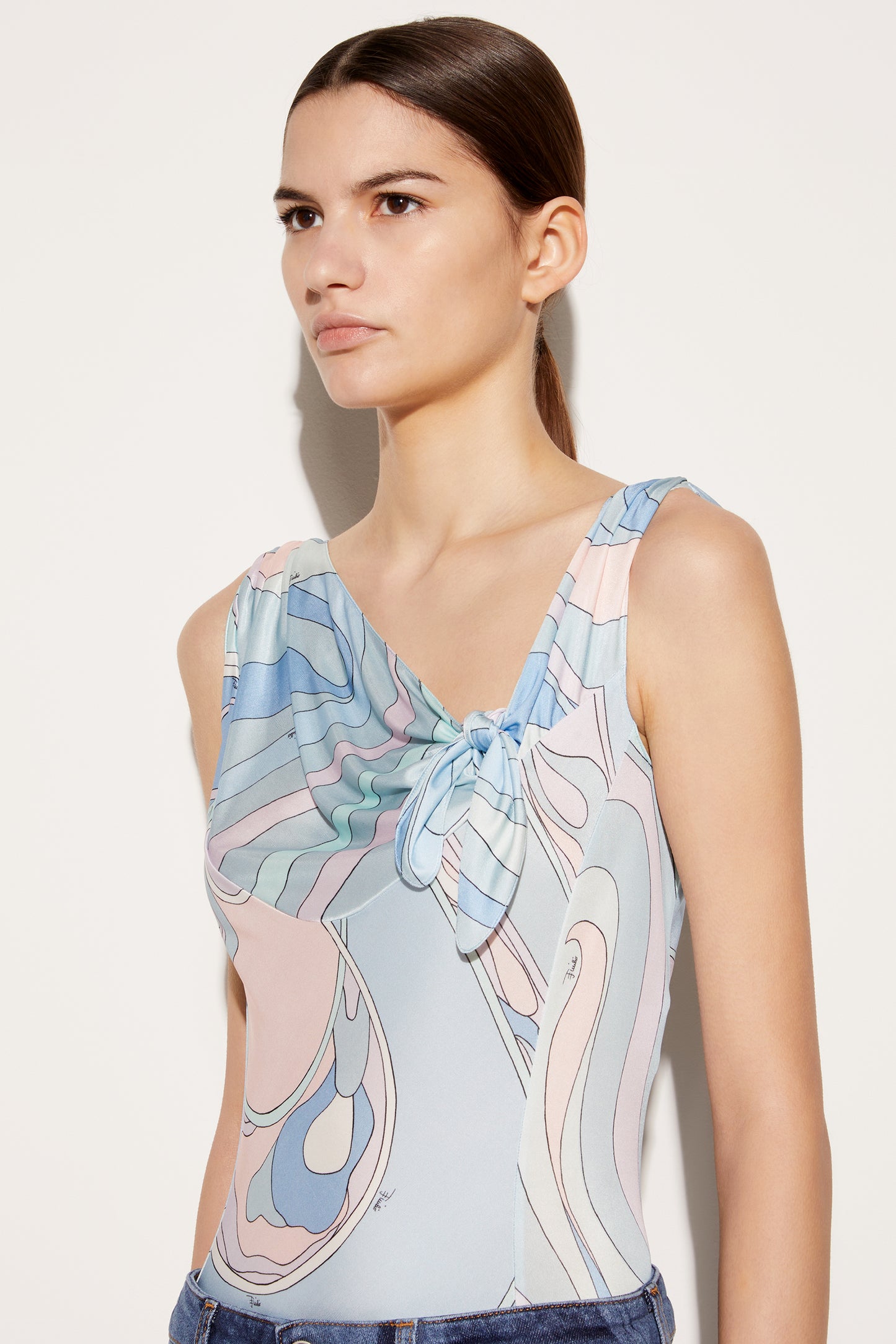 Orchidee-Print Top View 5 - Pucci