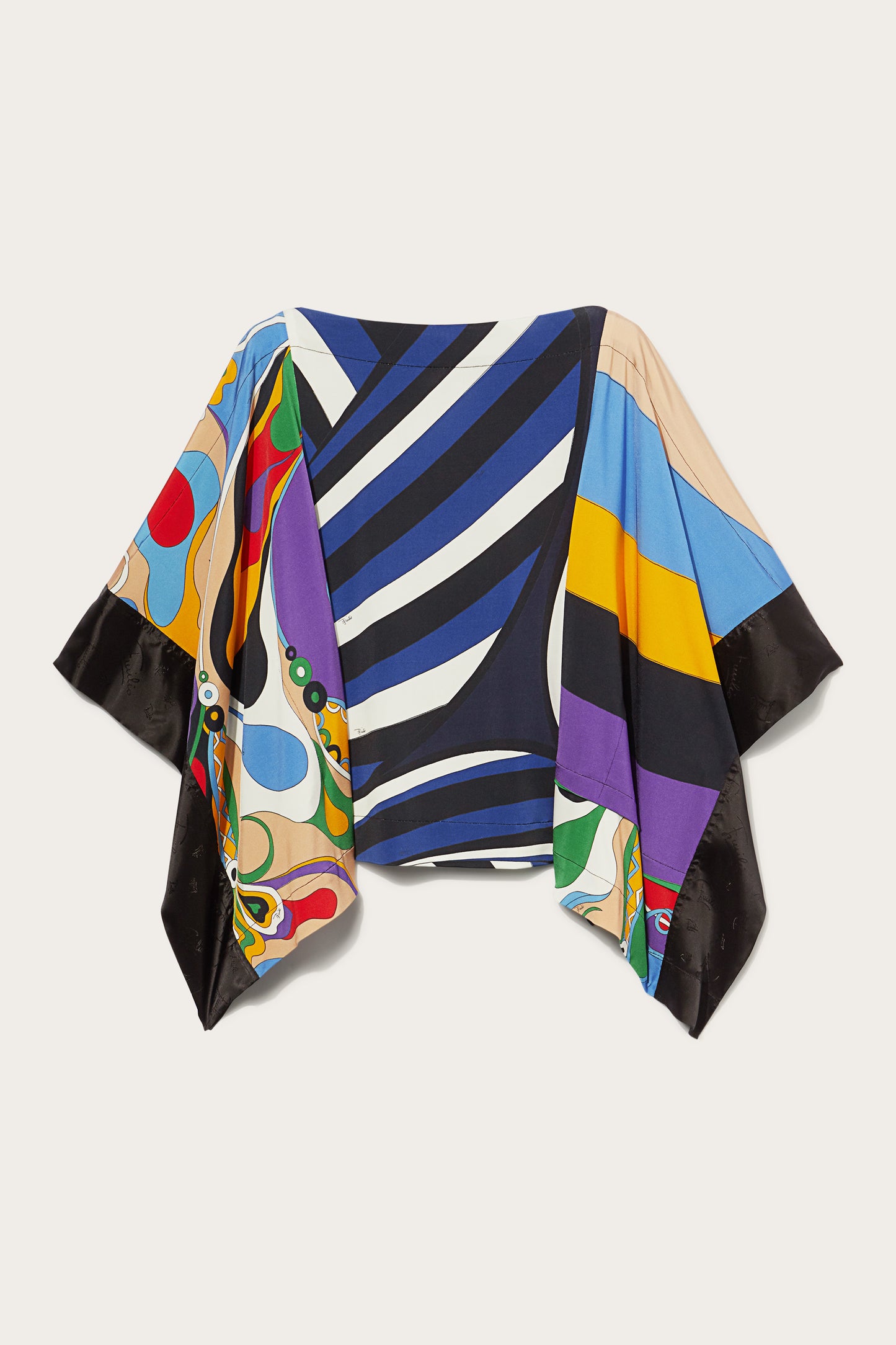 Iride-Print Kaftan Top View 1 - Pucci