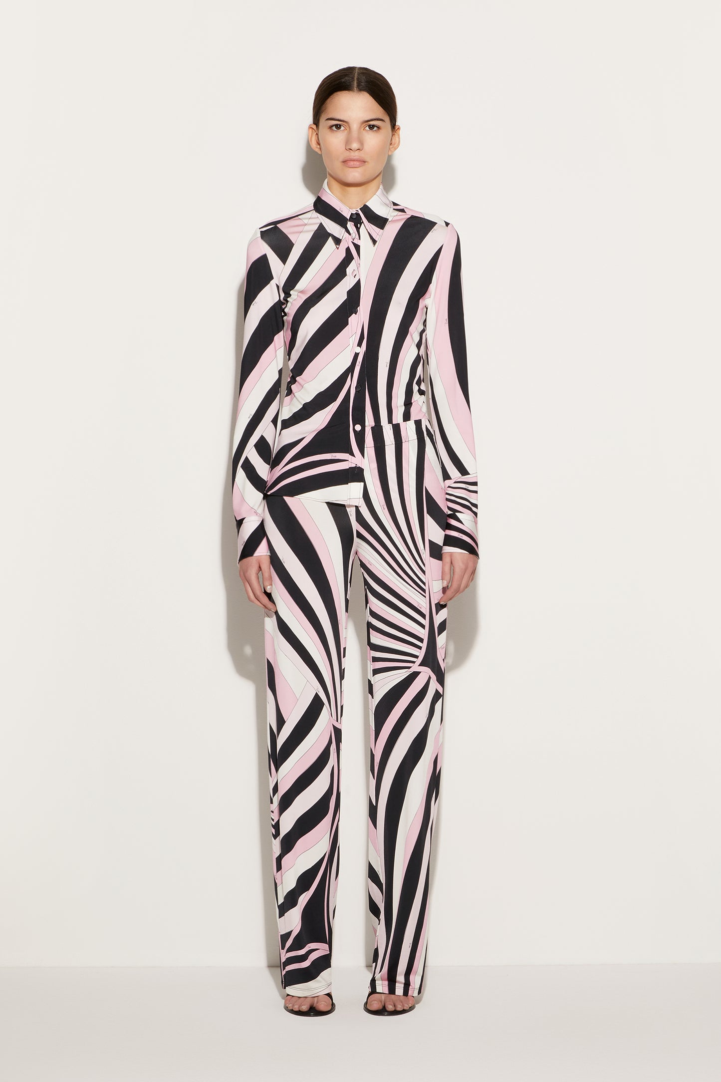 Iride-Print Trousers View 2 - Pucci