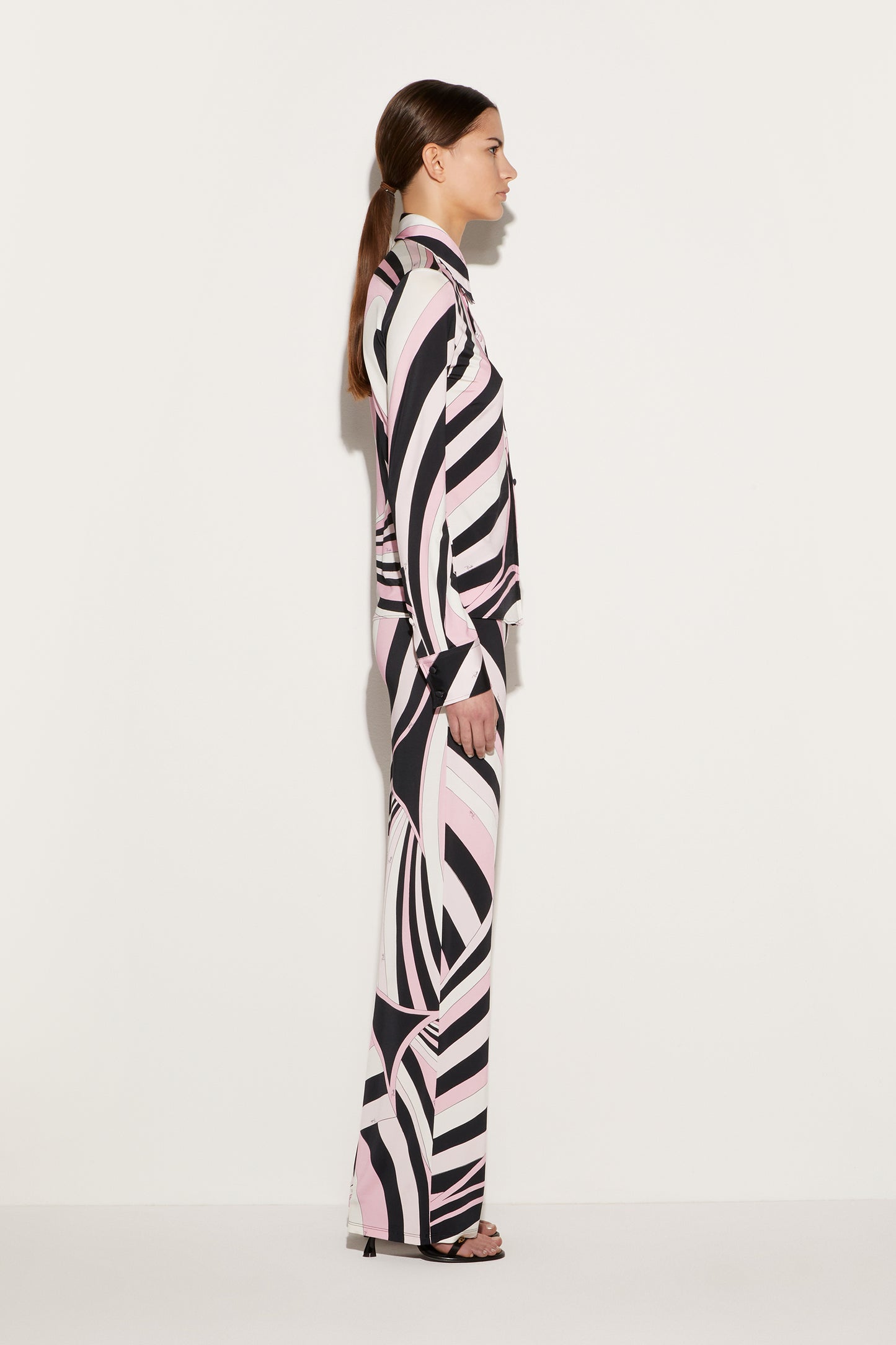 Iride-Print Trousers View 3 - Pucci