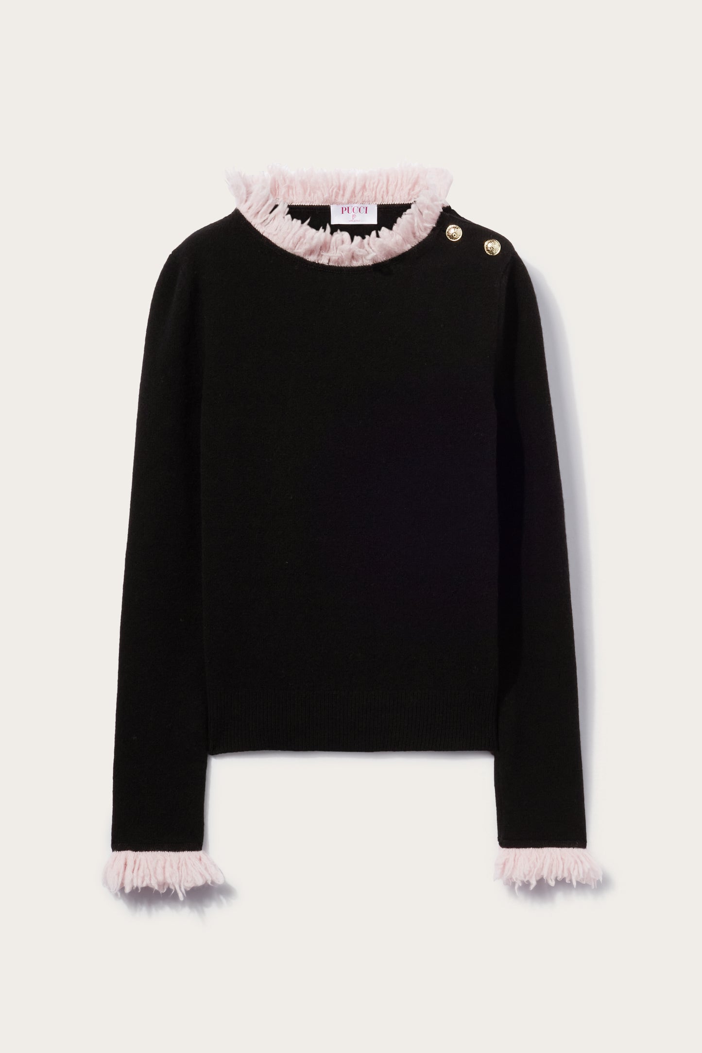 Fringed Sweater View 1 - Pucci