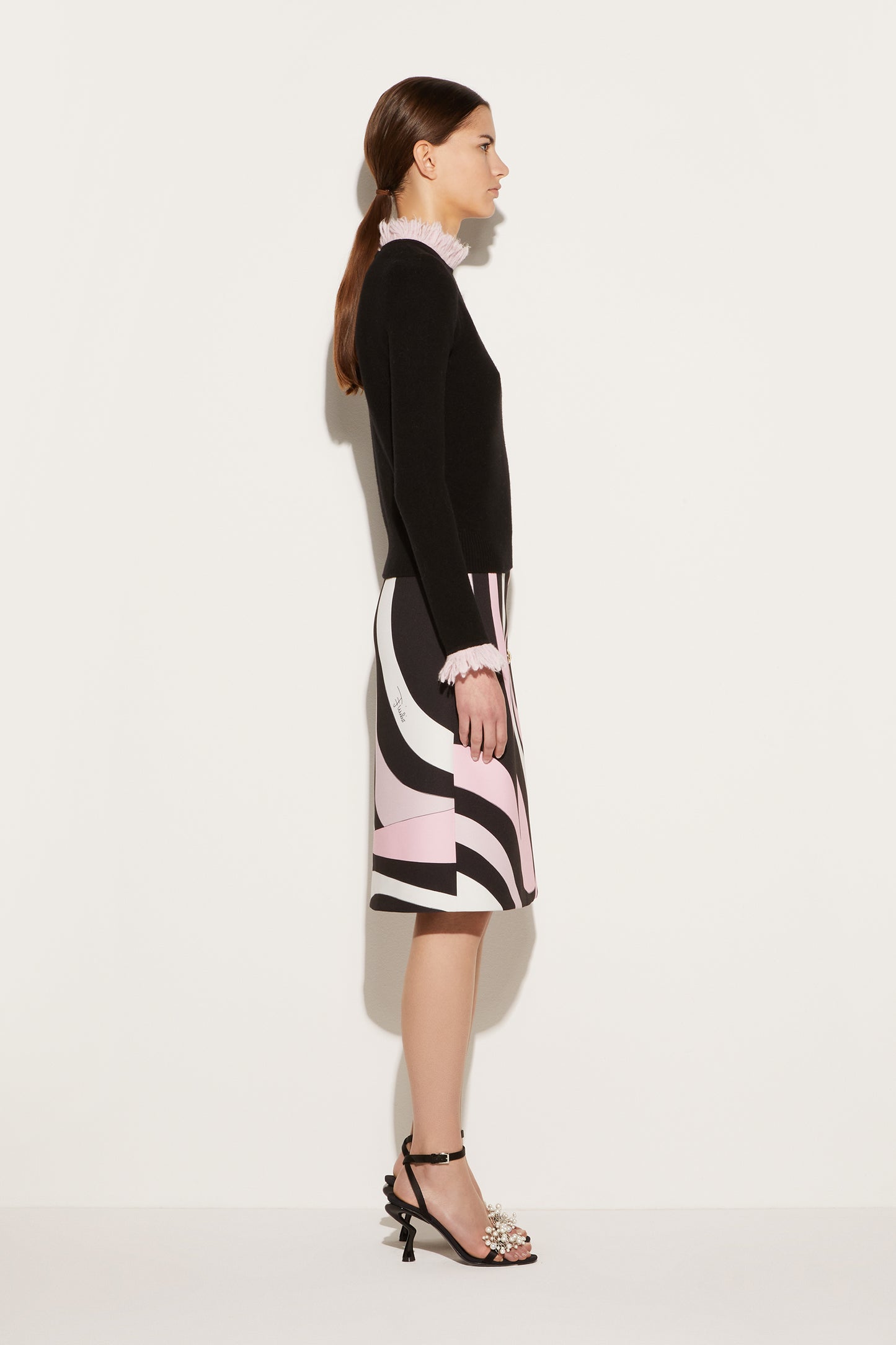 Fringed Sweater View 3 - Pucci