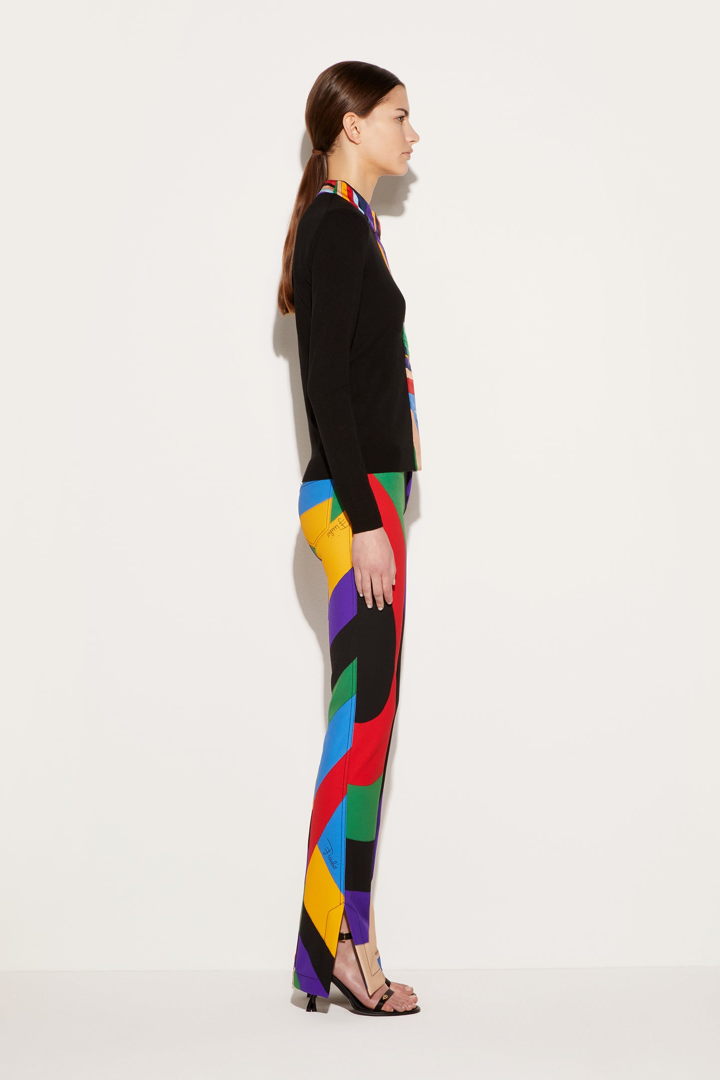 Long-Sleeve Cardigan View 3 - Pucci