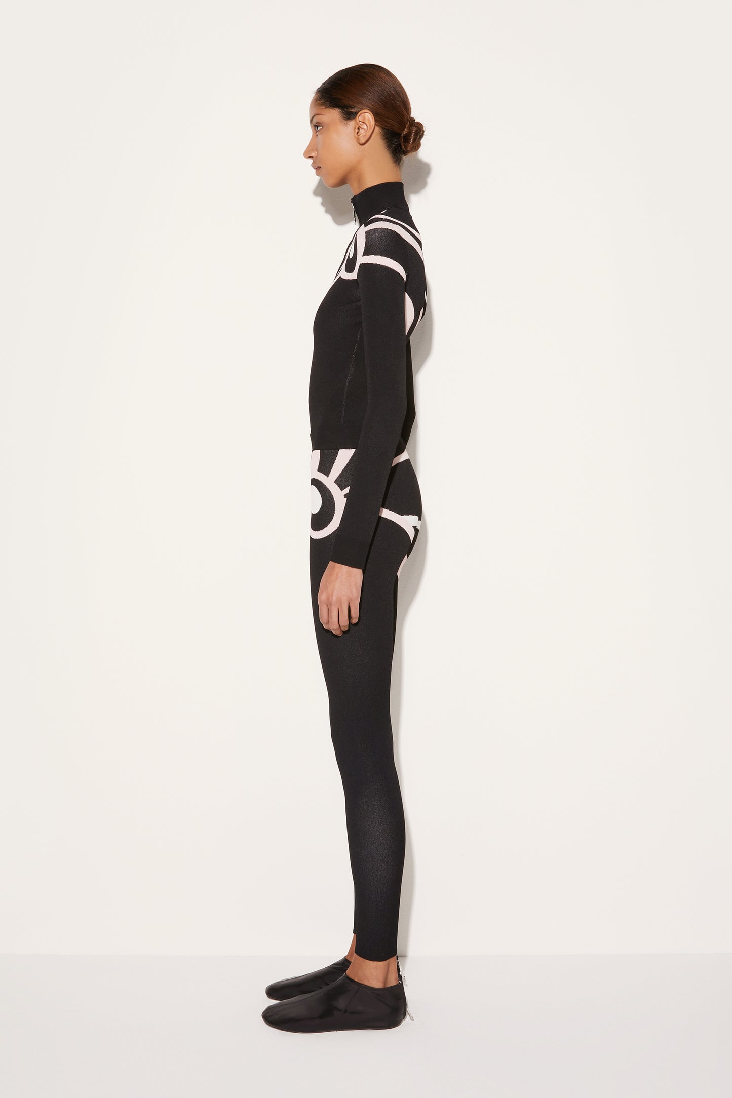 Marmo-Jacquard Leggigns View 3 - Pucci
