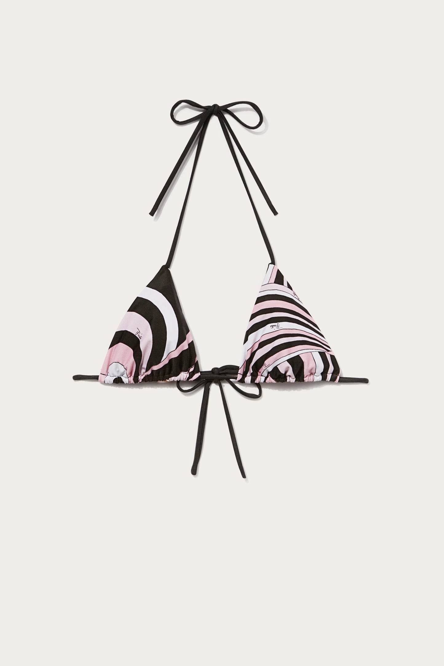 Iride-Print Bikini Top View 1 - Pucci
