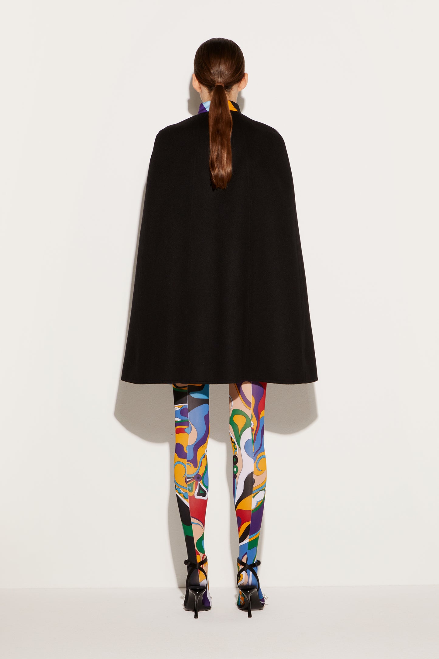 Wool Cape View 4 - Pucci