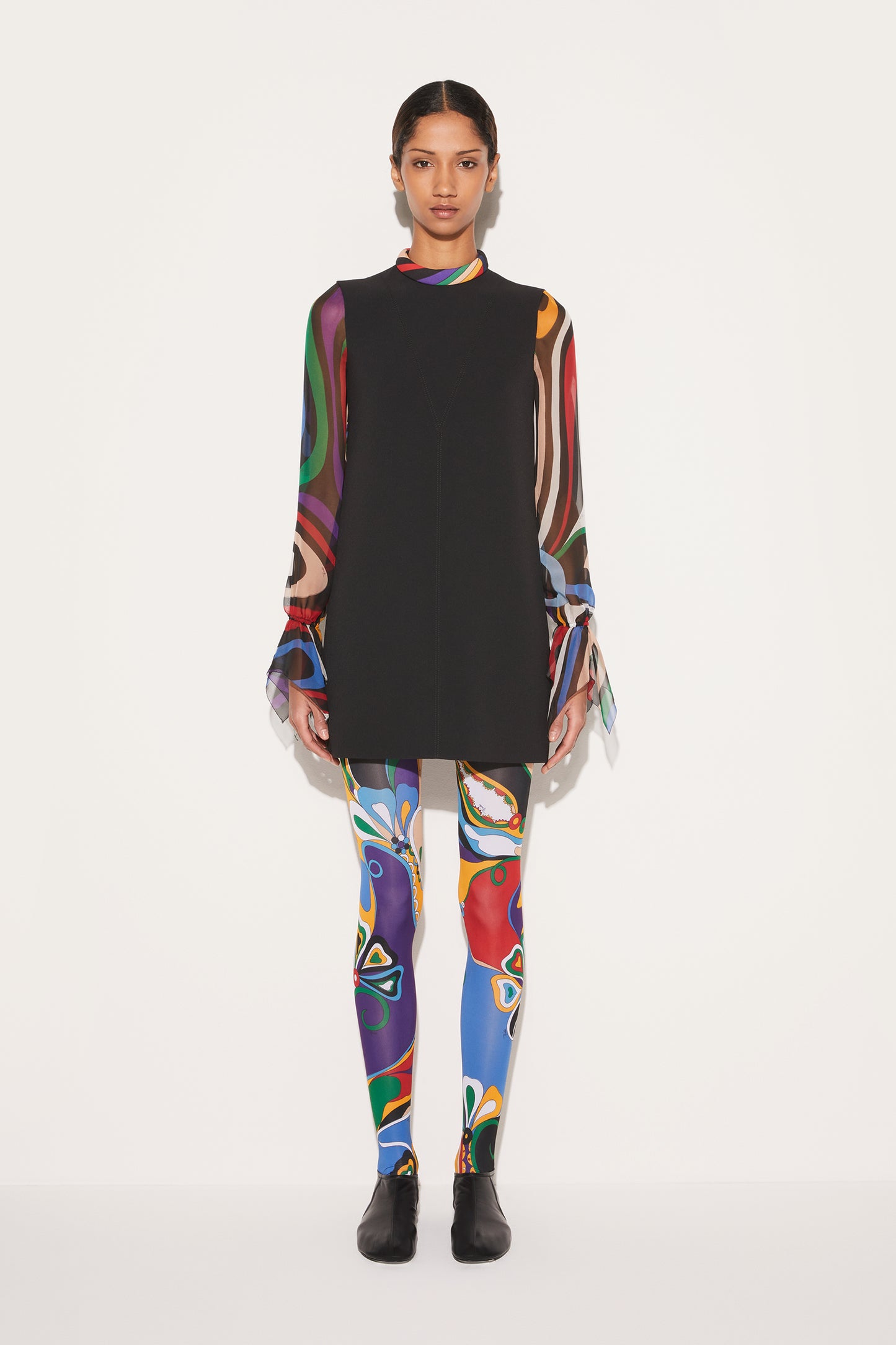 Marmo-Print Mini Dress View 2 - Pucci