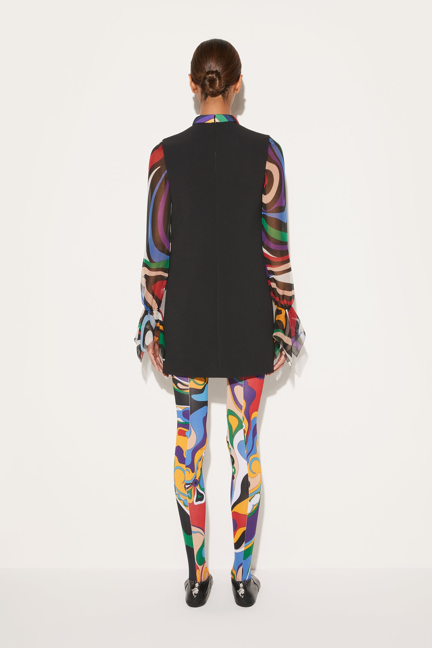 Marmo-Print Mini Dress View 4 - Pucci