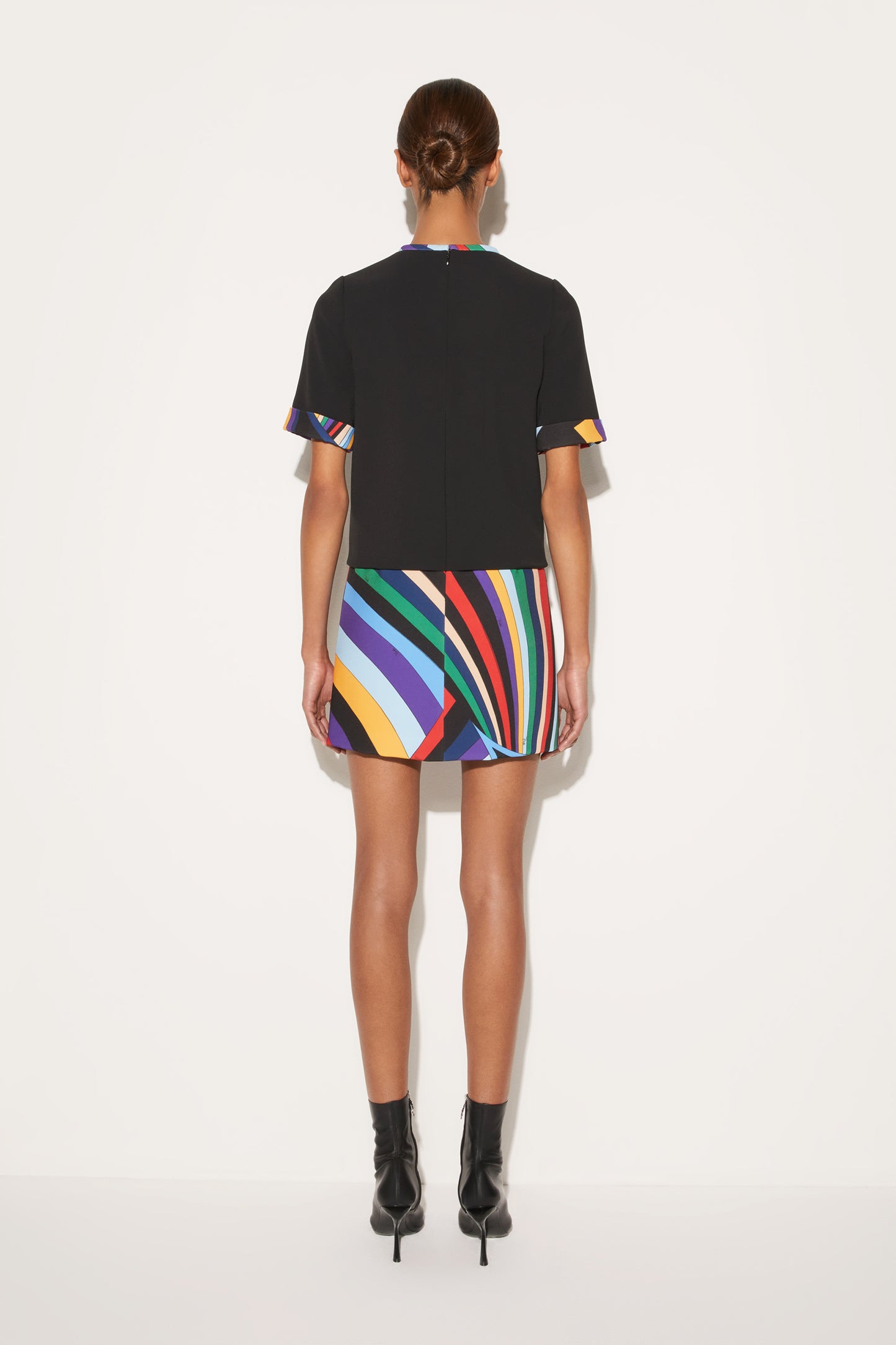Iride-Print Mini Dress View 4 - Pucci