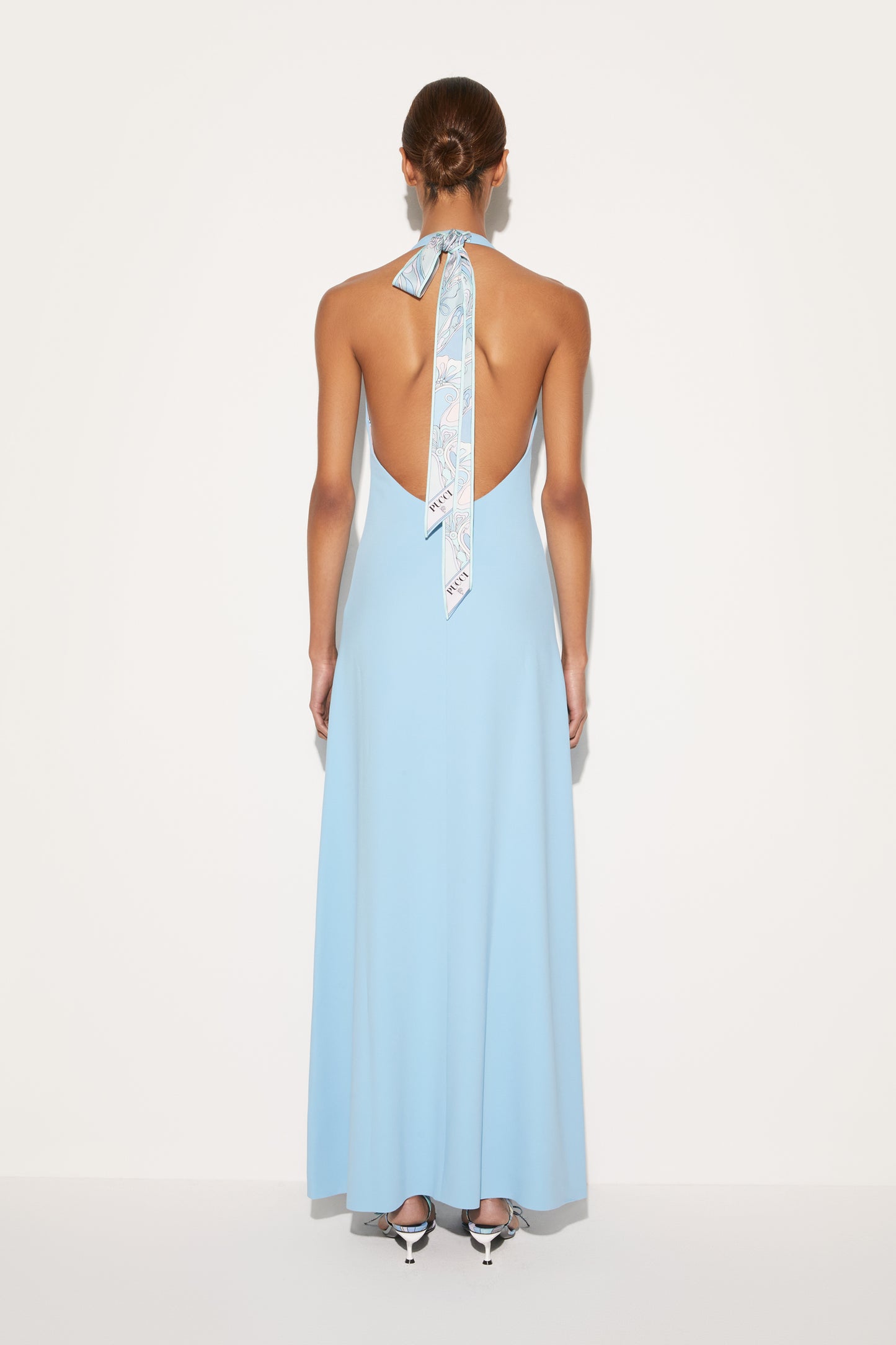 Halterneck Long Dress View 4 - Pucci
