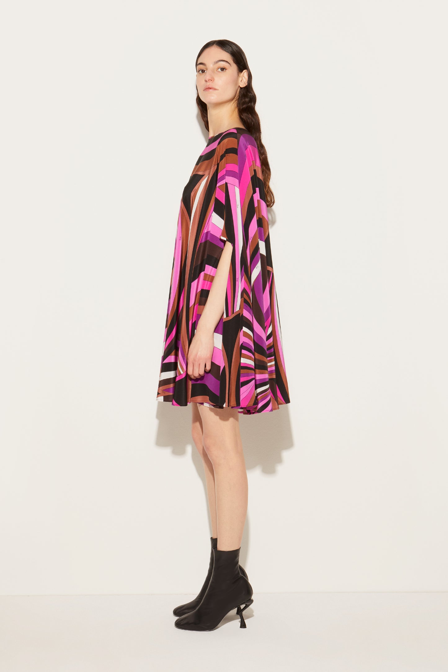 Iride-Print Silk Kaftan View 4 - Pucci