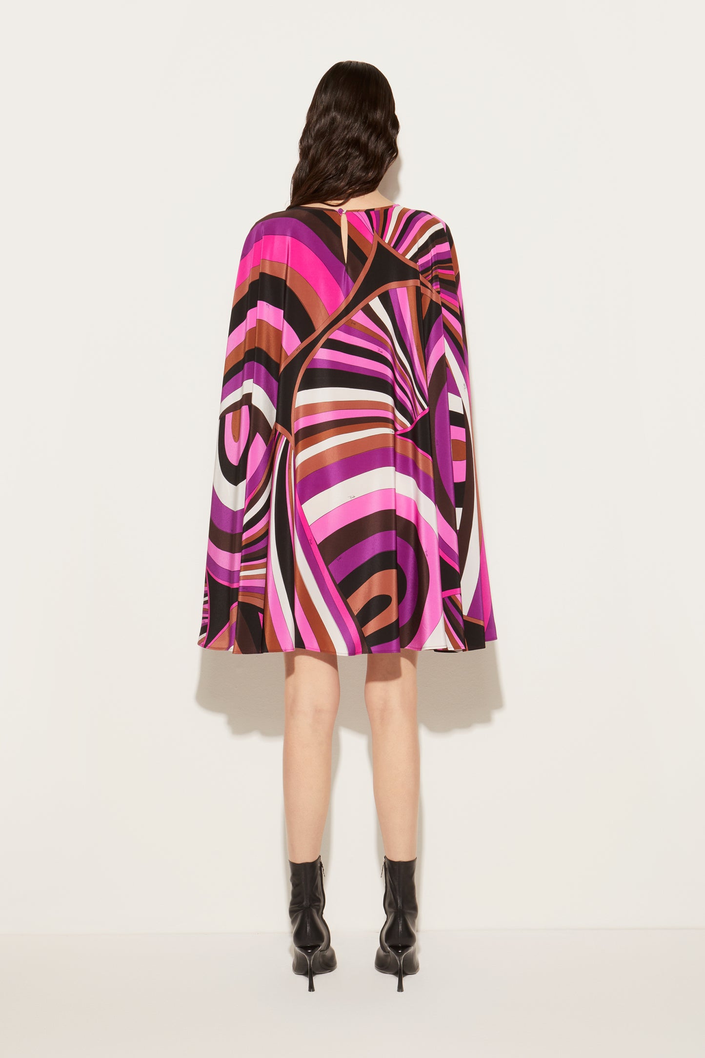 Iride-Print Silk Kaftan View 3 - Pucci