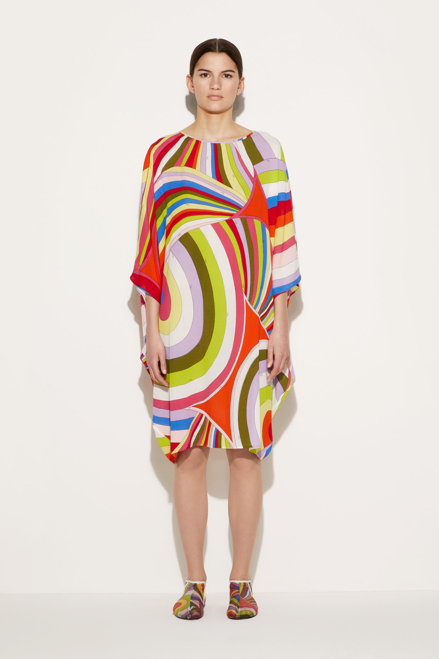 Iride-Print Kaftan View 2 - Pucci