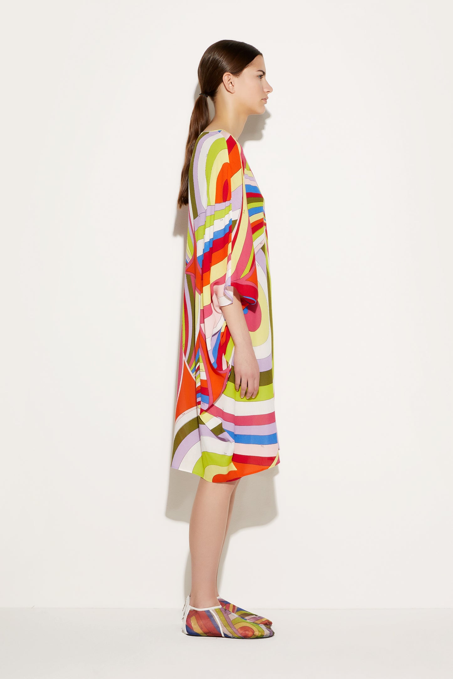 Iride-Print Kaftan View 3 - Pucci