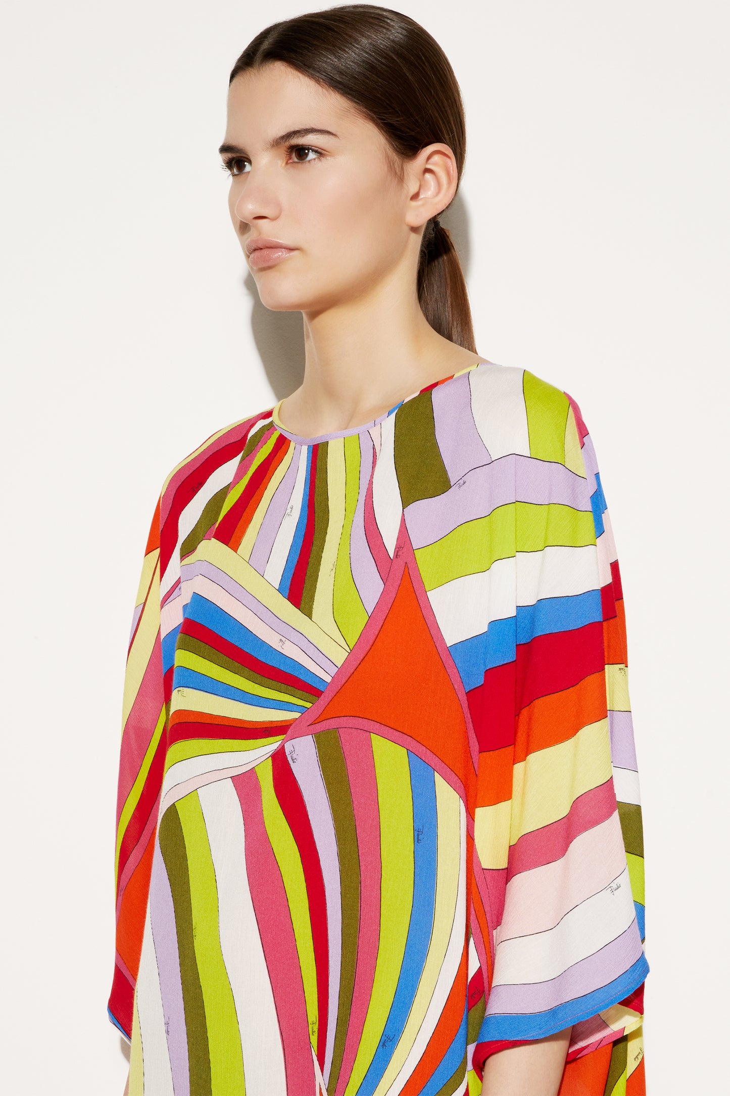 Iride-Print Kaftan View 5 - Pucci
