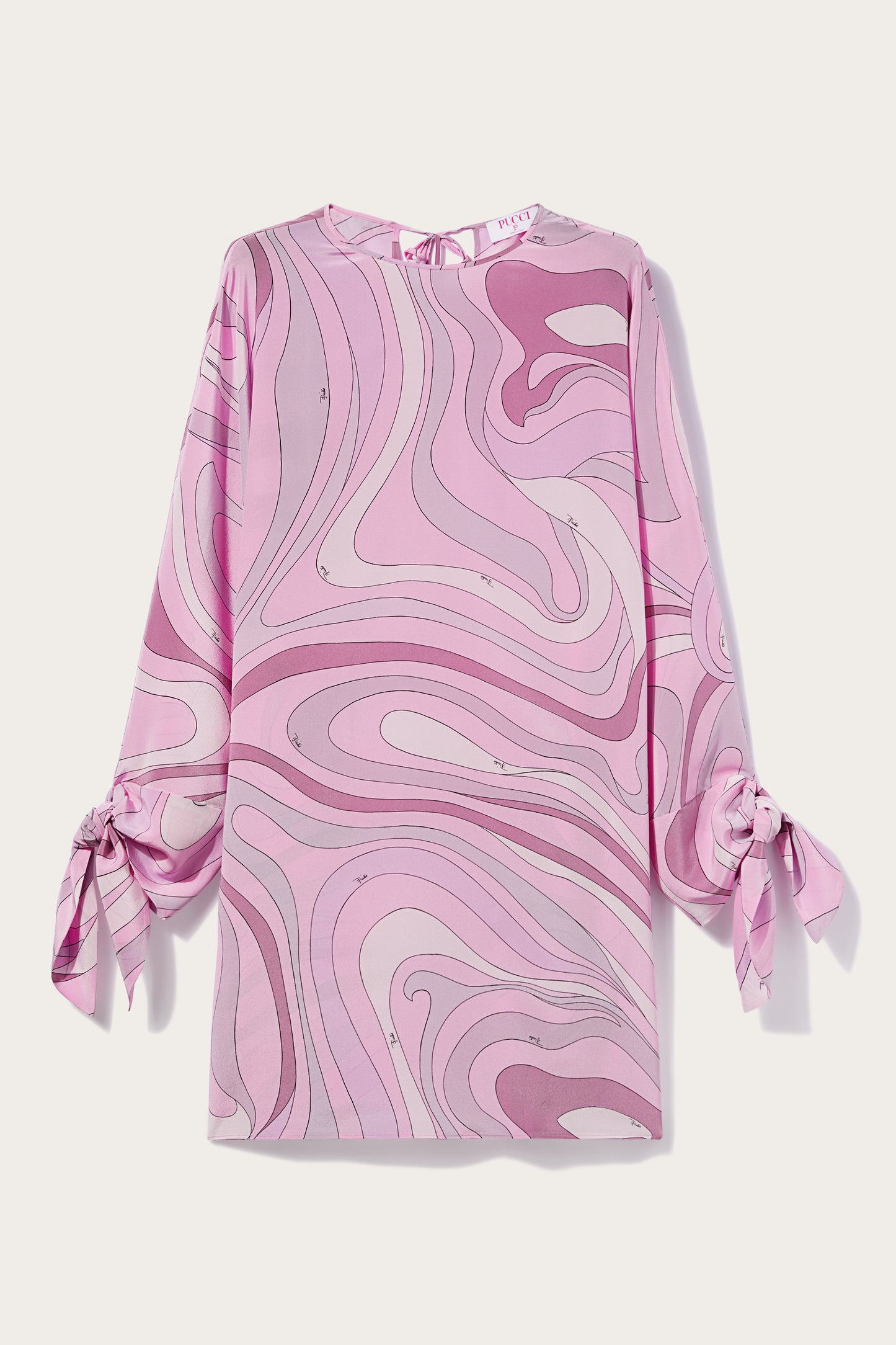 Marmo-Print Silk Kaftan View 1 - Pucci