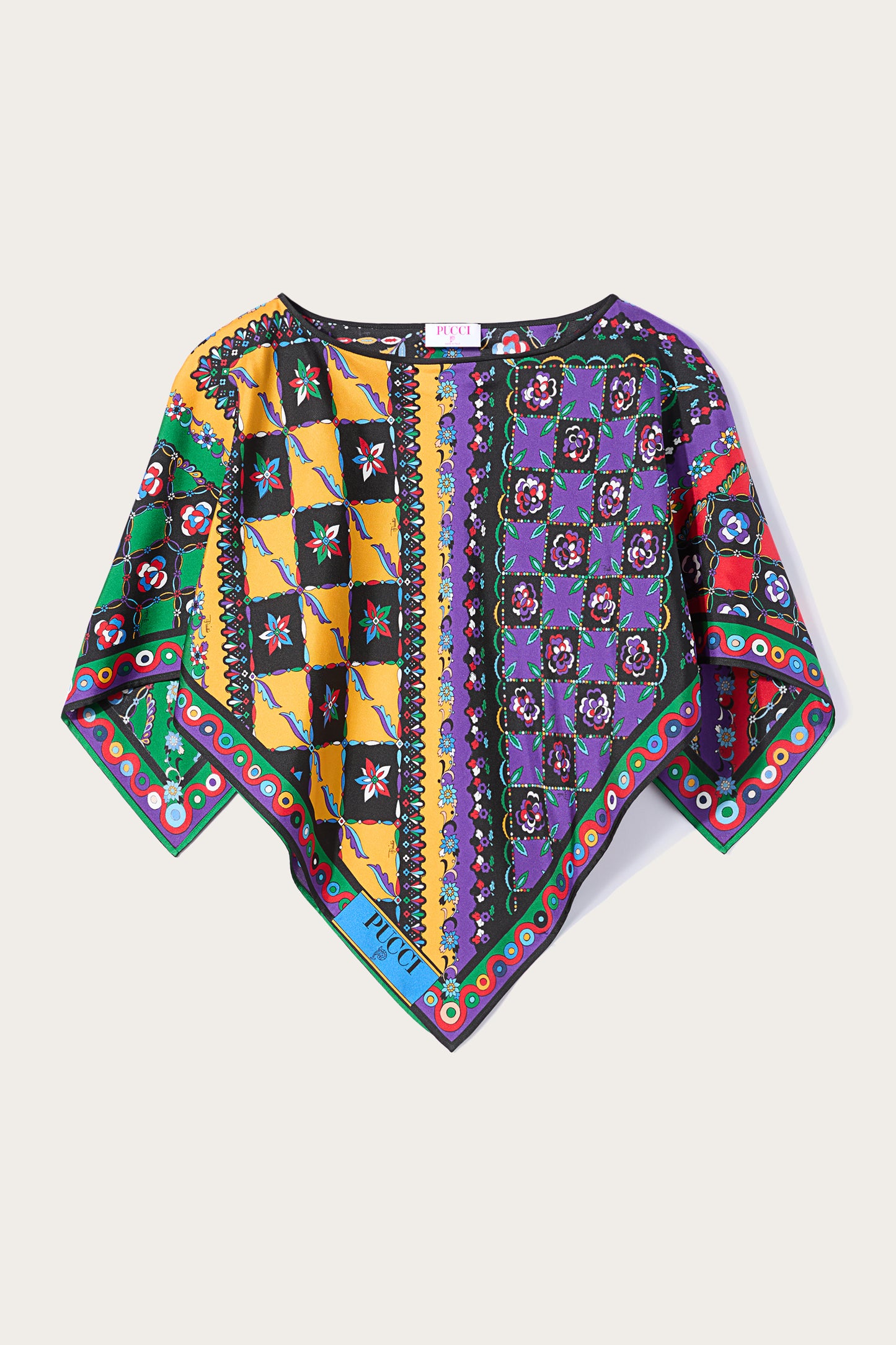 Festa And Onde-Print Kaftan Top View 1 - Pucci