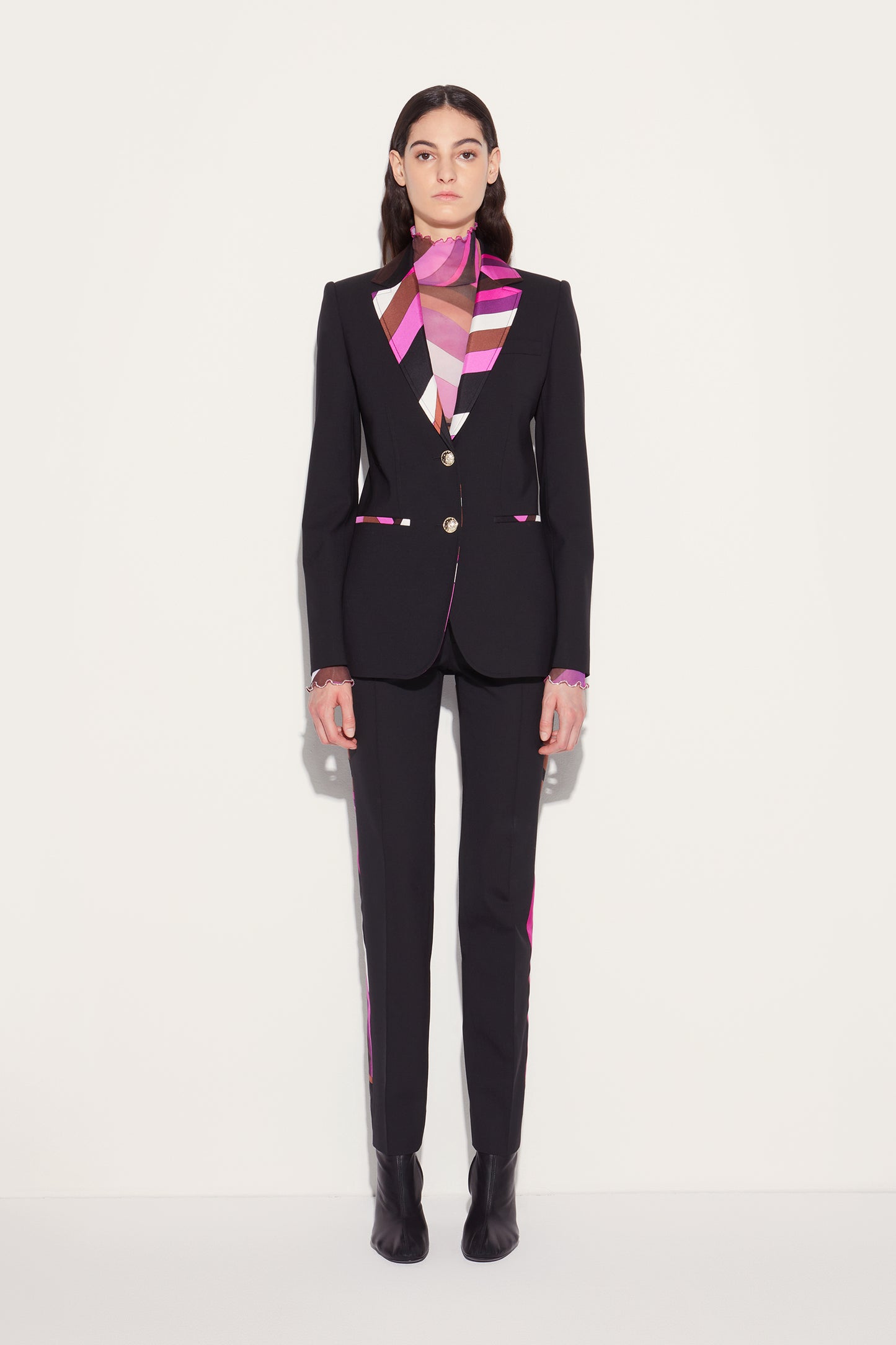 Iride-Print Trousers View 2 - Pucci