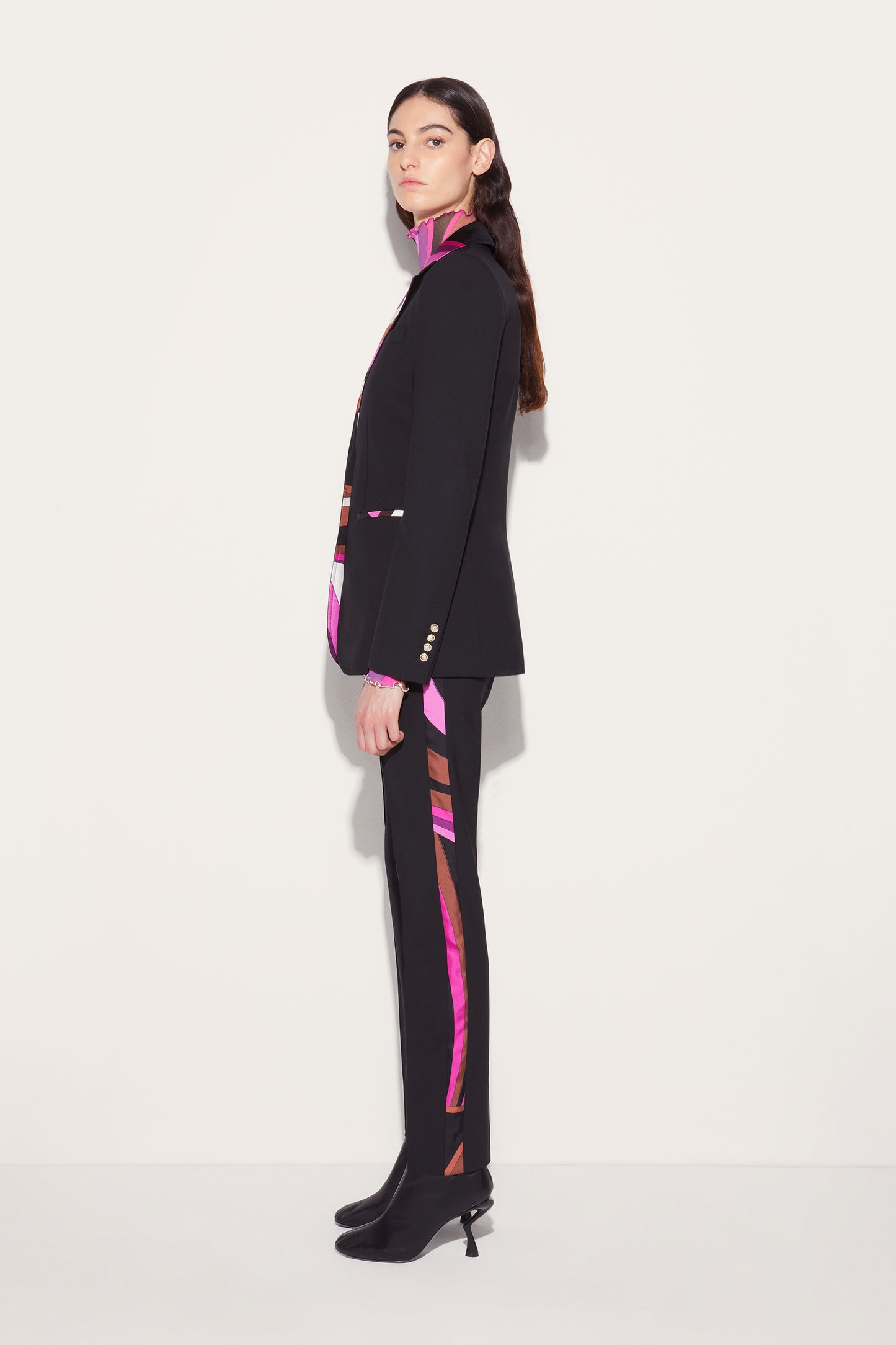 Iride-Print Trousers View 3 - Pucci