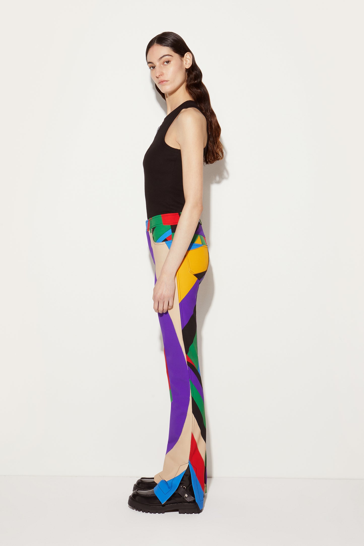 Iride-Print Trousers View 3 - Pucci