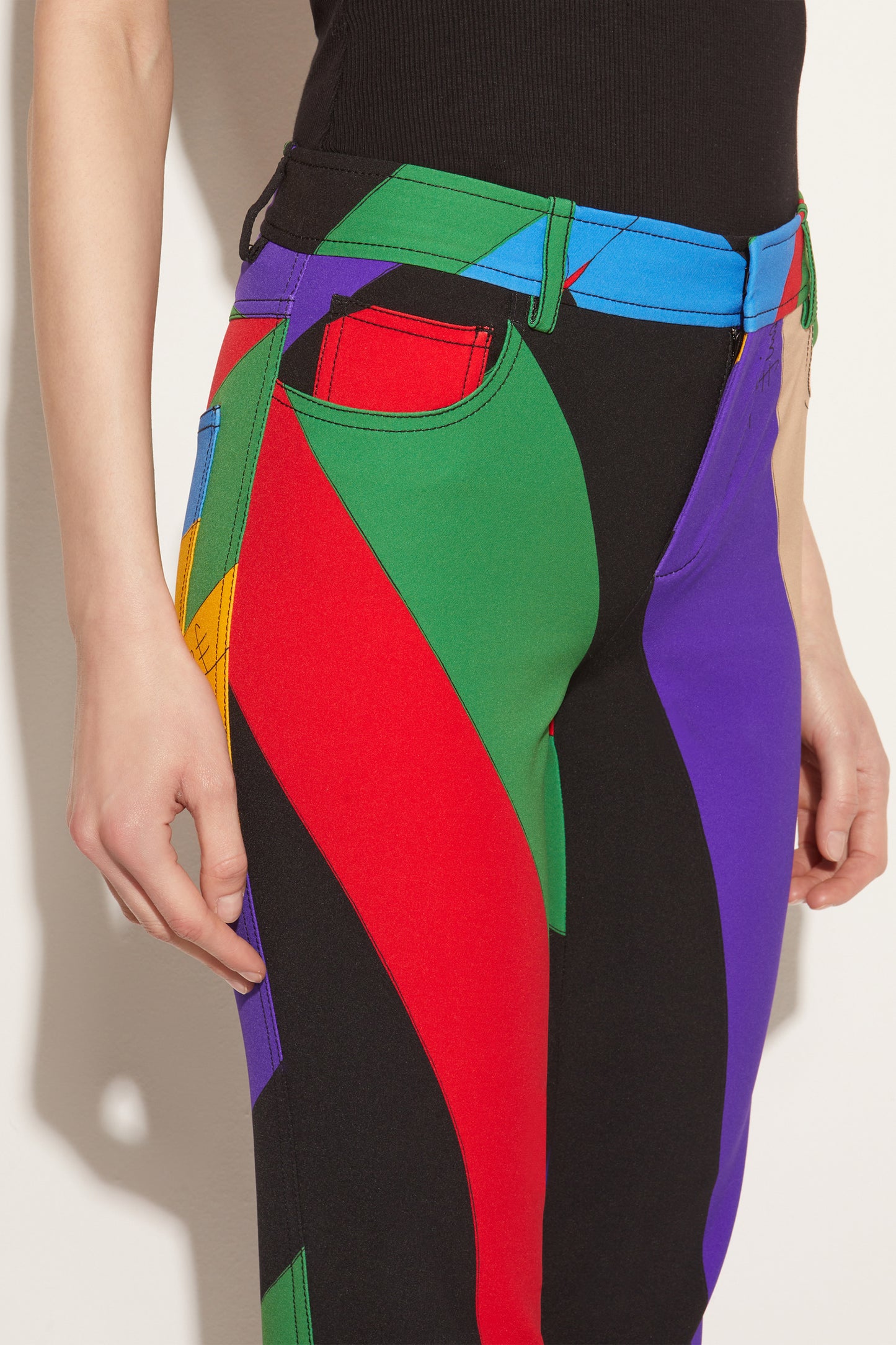 Iride-Print Trousers View 5 - Pucci