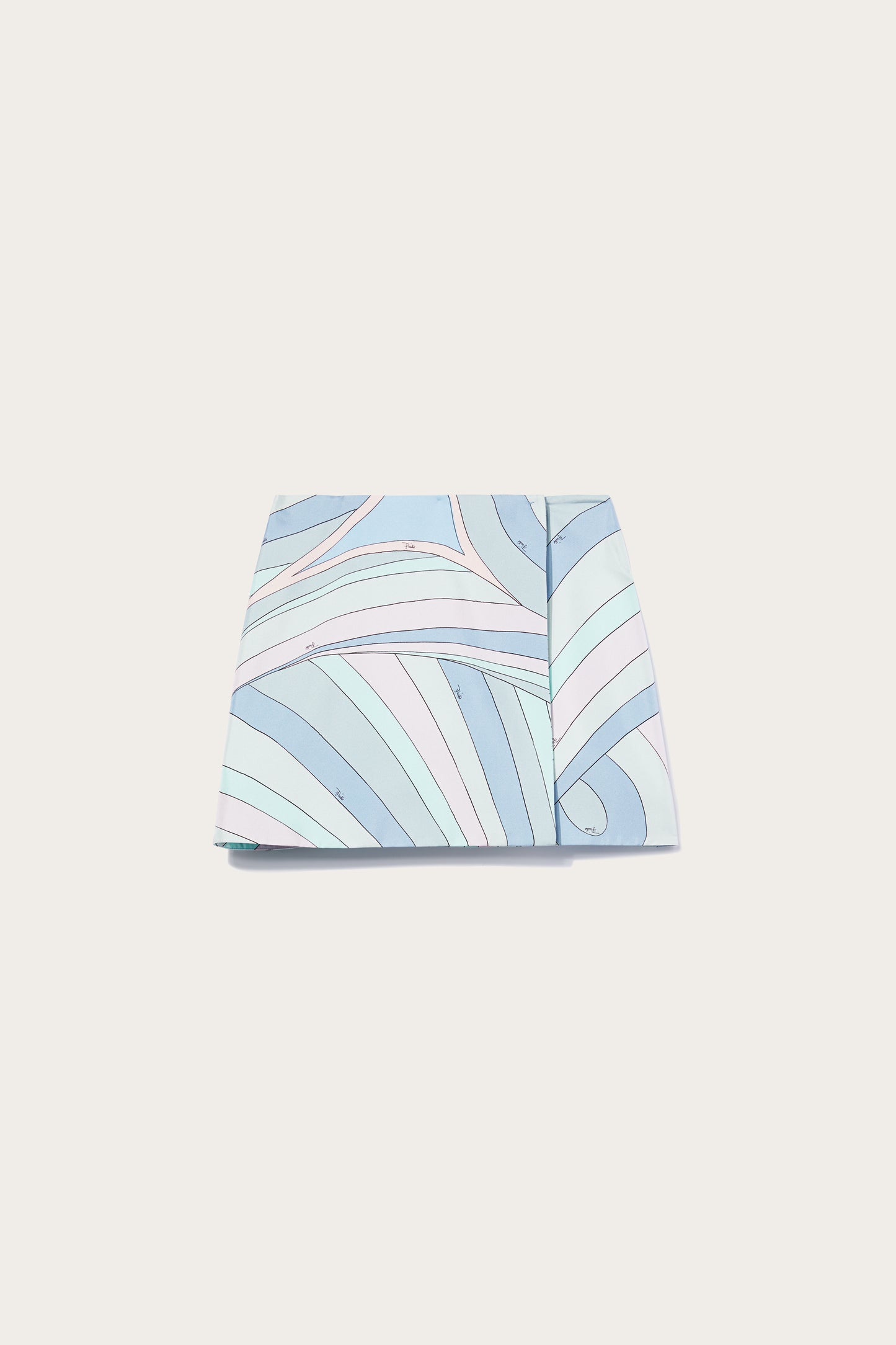 Iride-Print Silk-Twill Skirt View 1 - Pucci