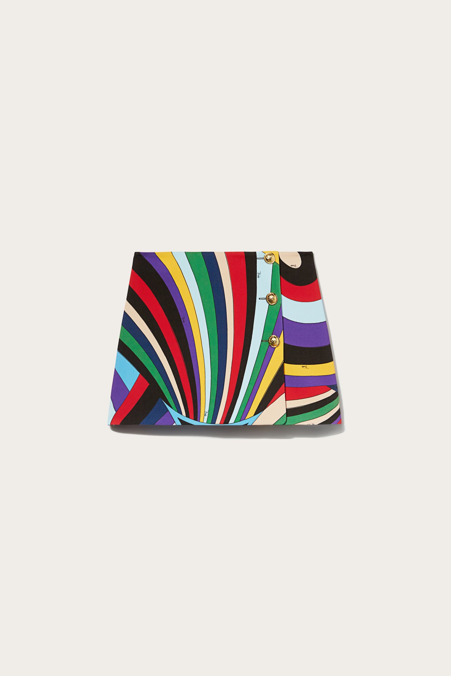 Iride-Print Mini Skirt View 1 - Pucci