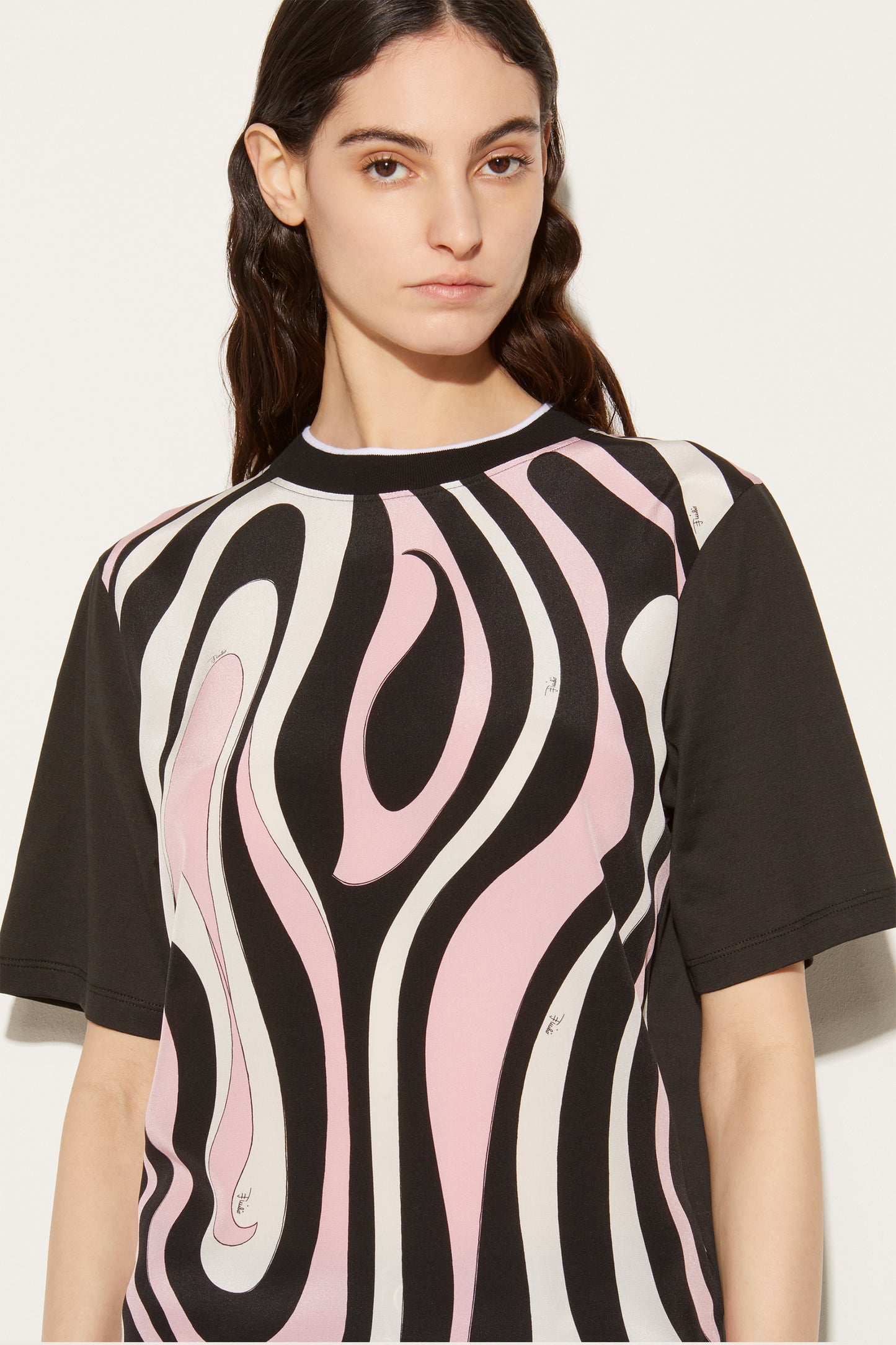Marmo-Print T-Shirt View 5 - Pucci
