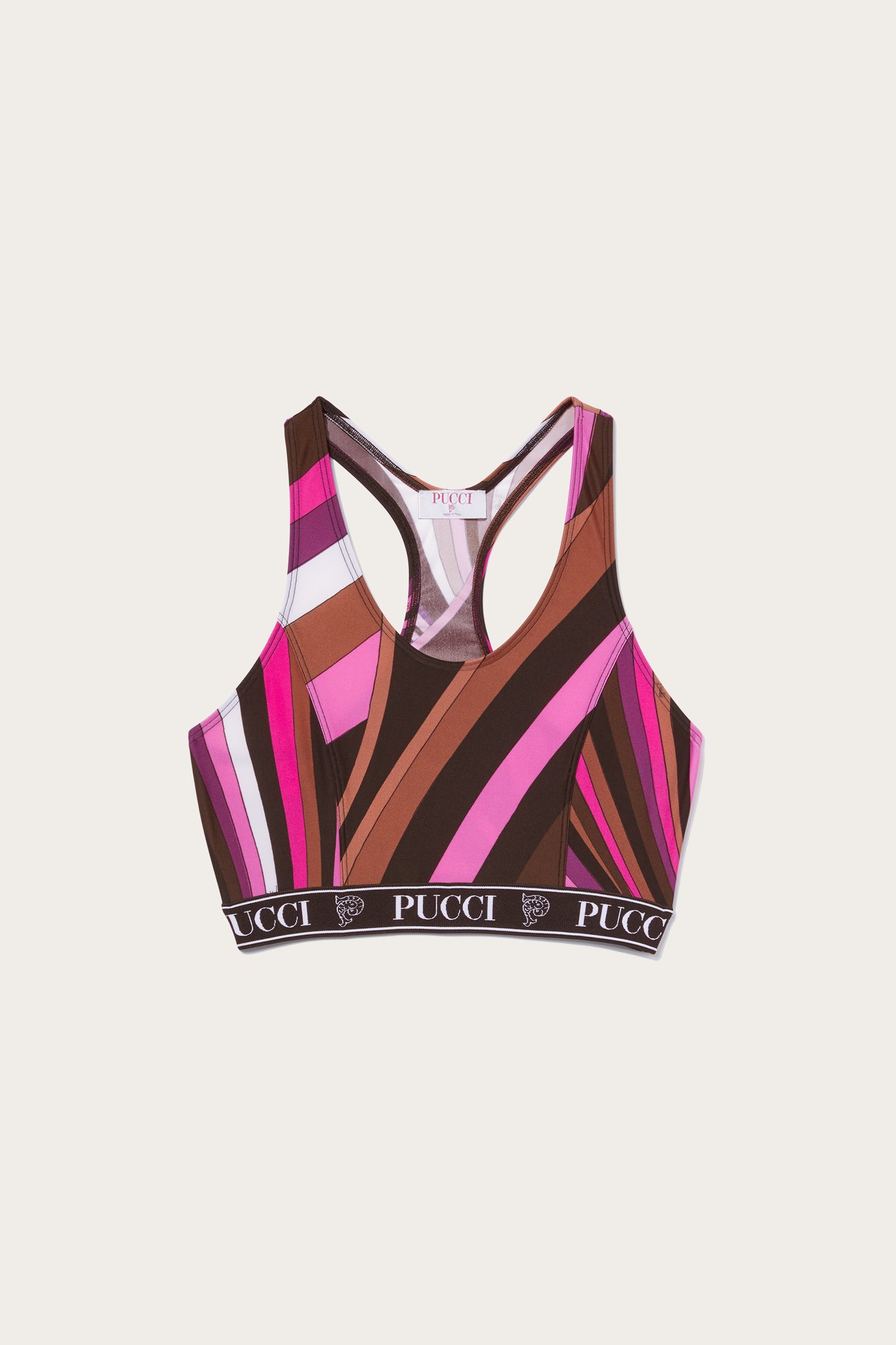 Iride-Print Crop Top View 1 - Pucci