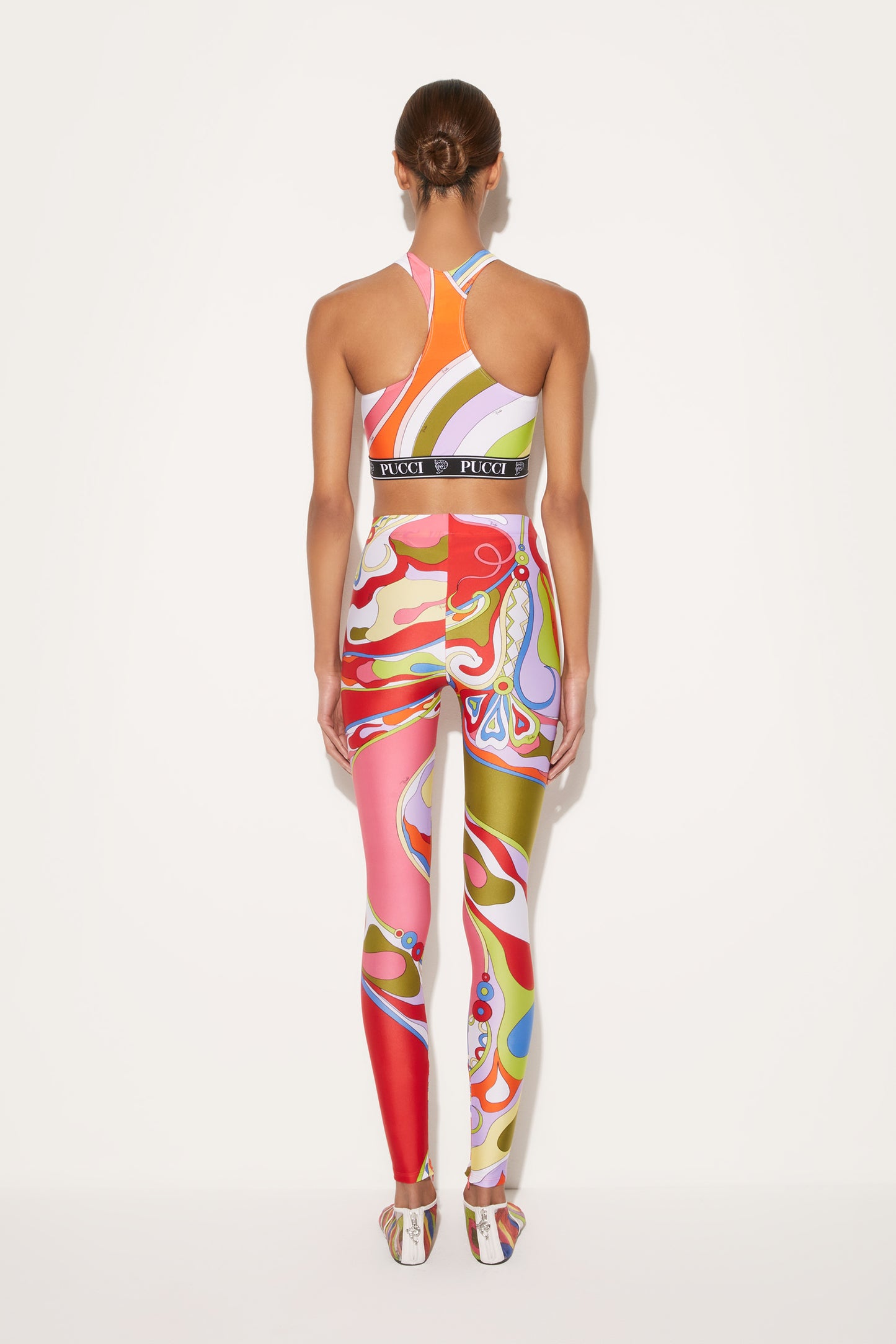 Iride-Print Crop Top View 3 - Pucci