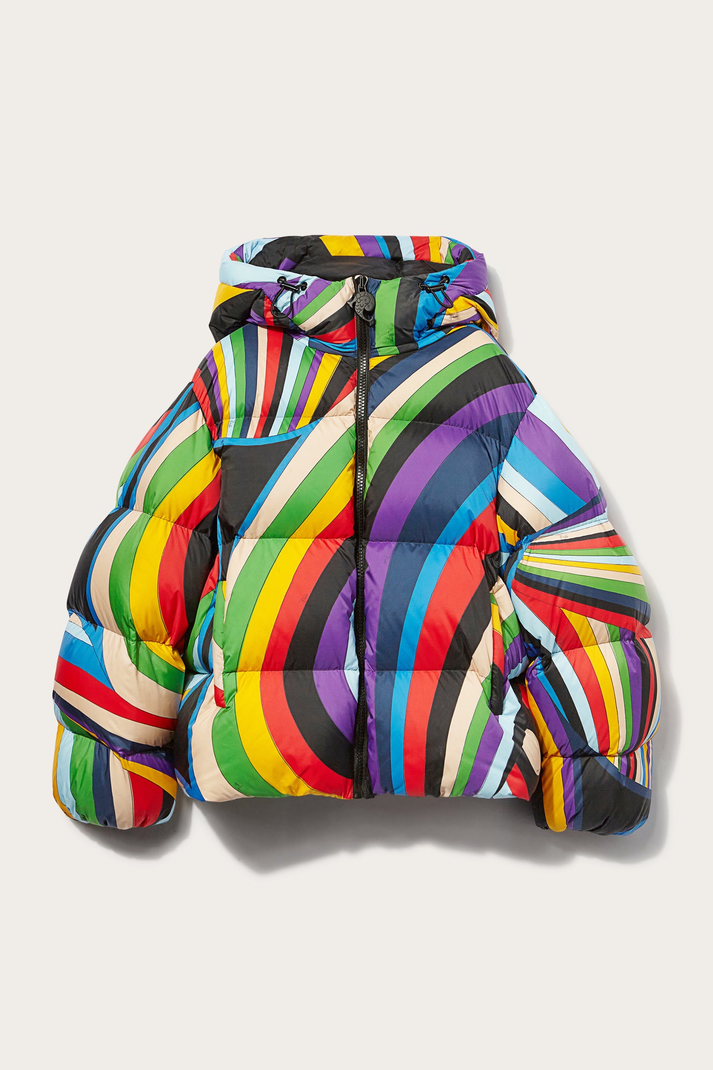 Iride-Print Padded Jacket View 1 - Pucci