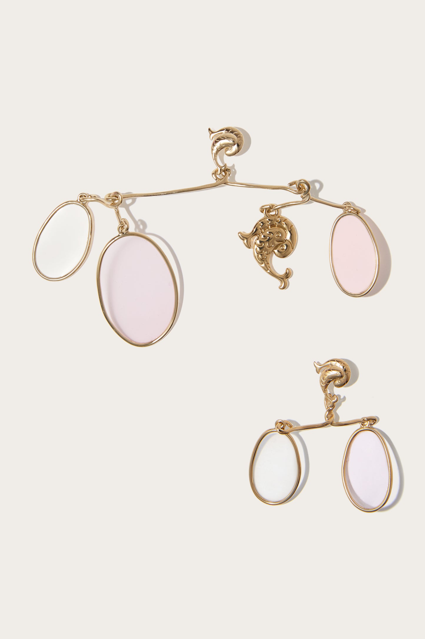 Chandelier Earrings with Charm View 1 - Pucci