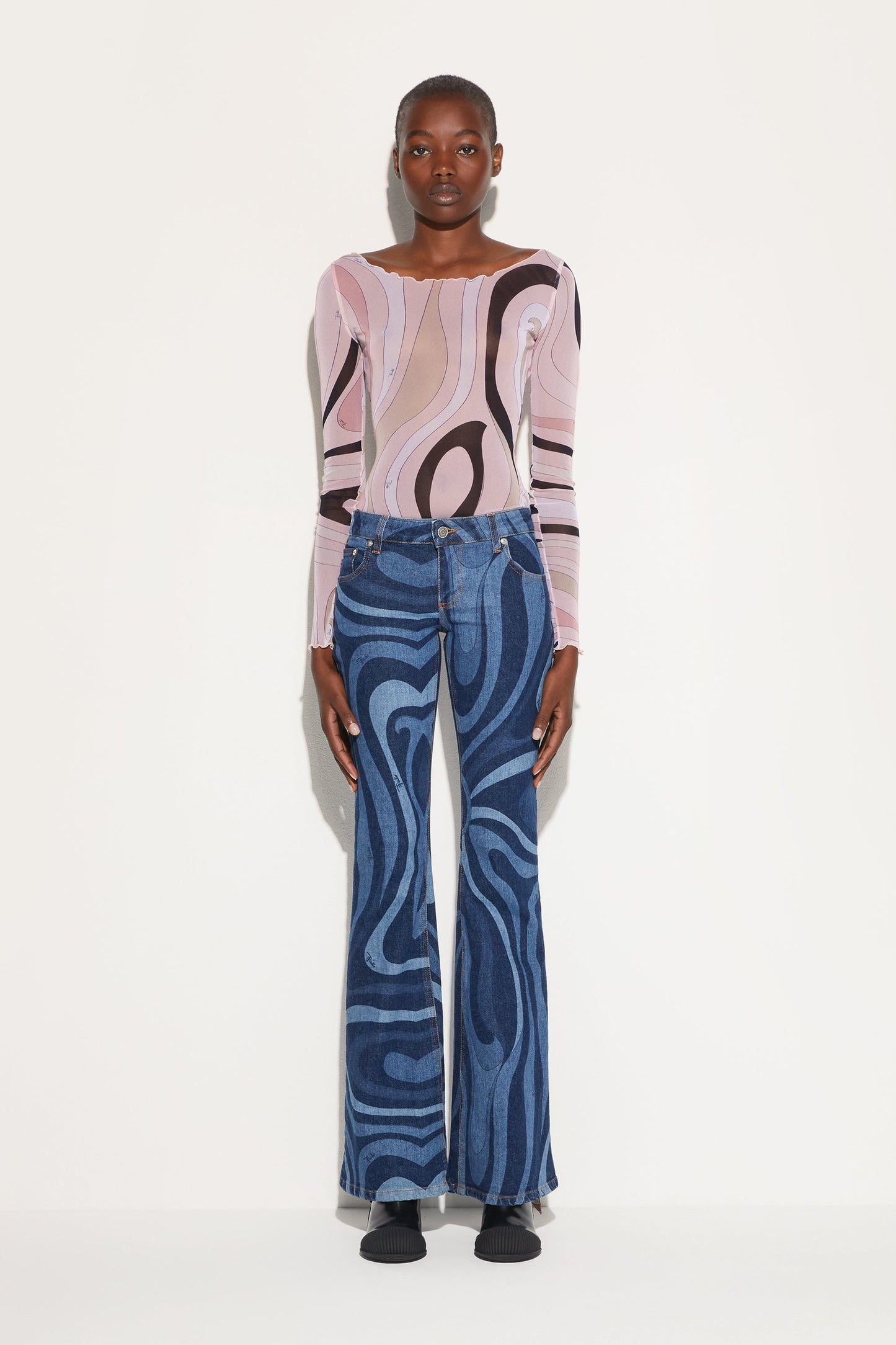 Marmo Tulle Top View 2 - Pucci
