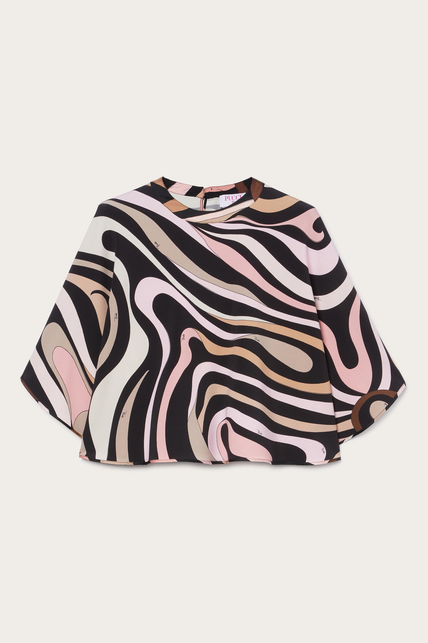 Marmo Cape Sleeve Blouse View 1 - Pucci