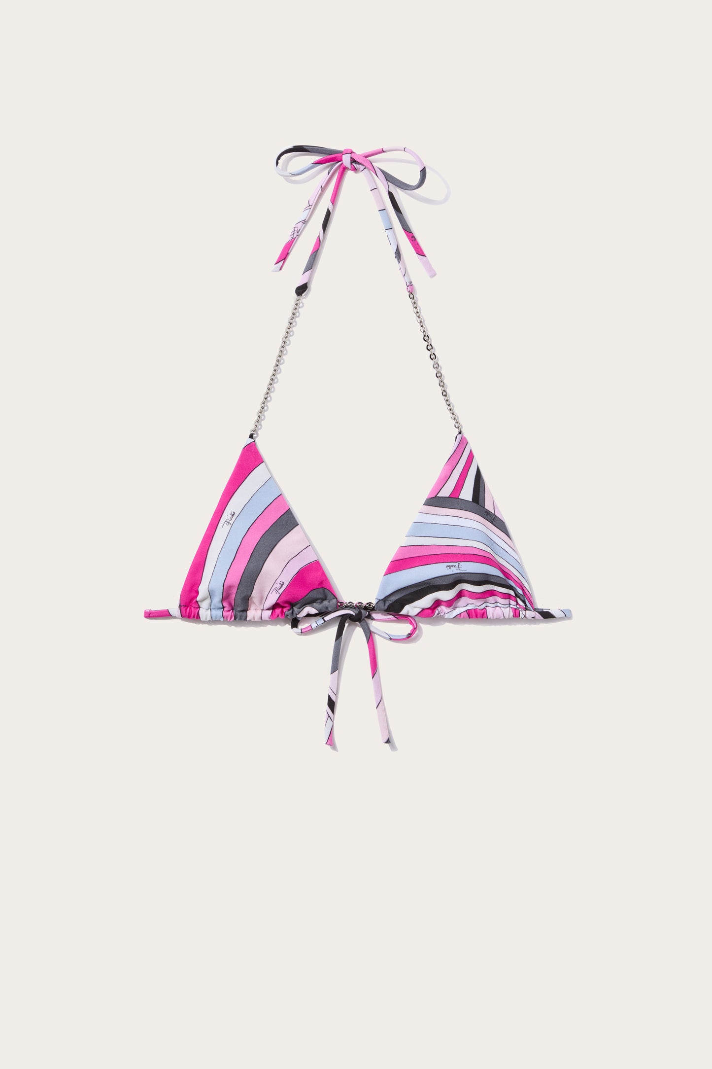 Iride Print Bikini Top View 1 - Pucci