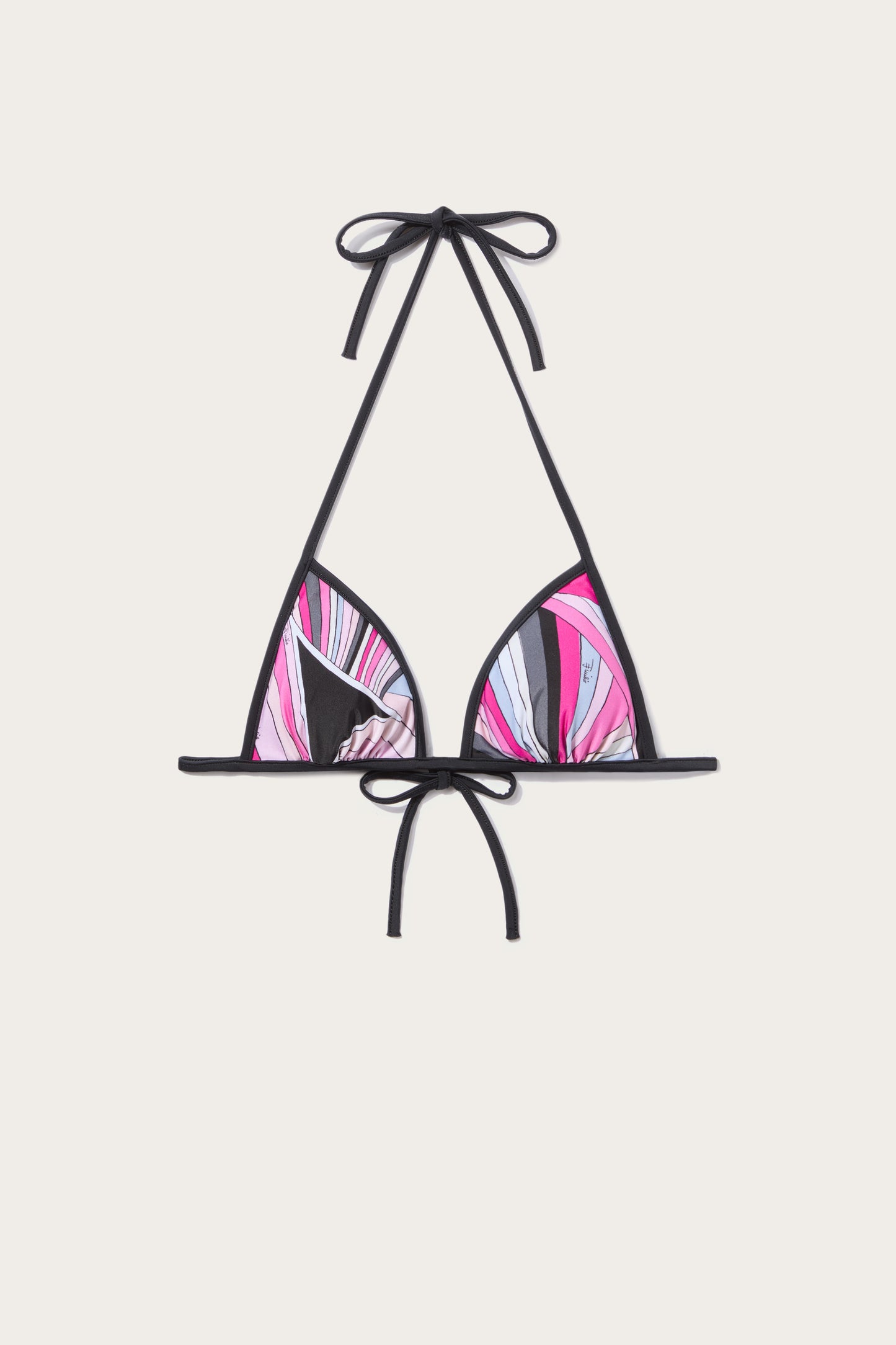 Iride Print Triangle Bikini Bra View 1 - Pucci