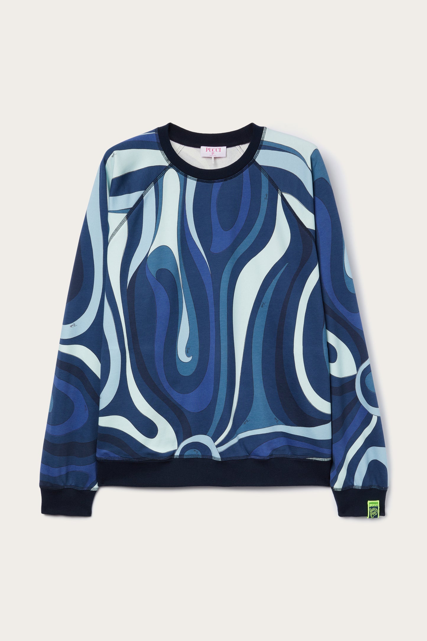Marmo Print Fleece Sweatshirt View 1 - Pucci